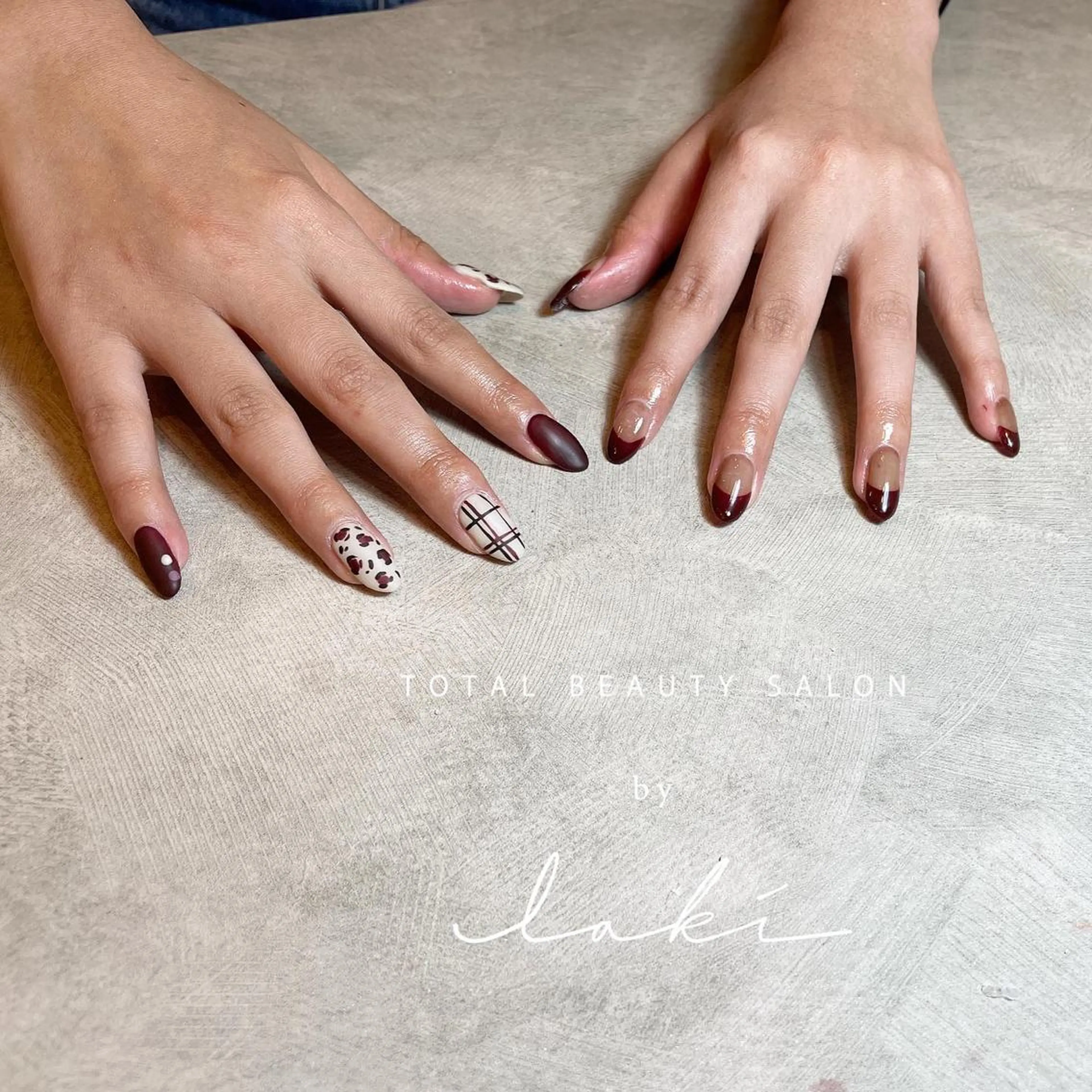 ネイル 長さ出し バレンタイン ハンドネイル my&所属・my&_ maimiのネイルデザイン