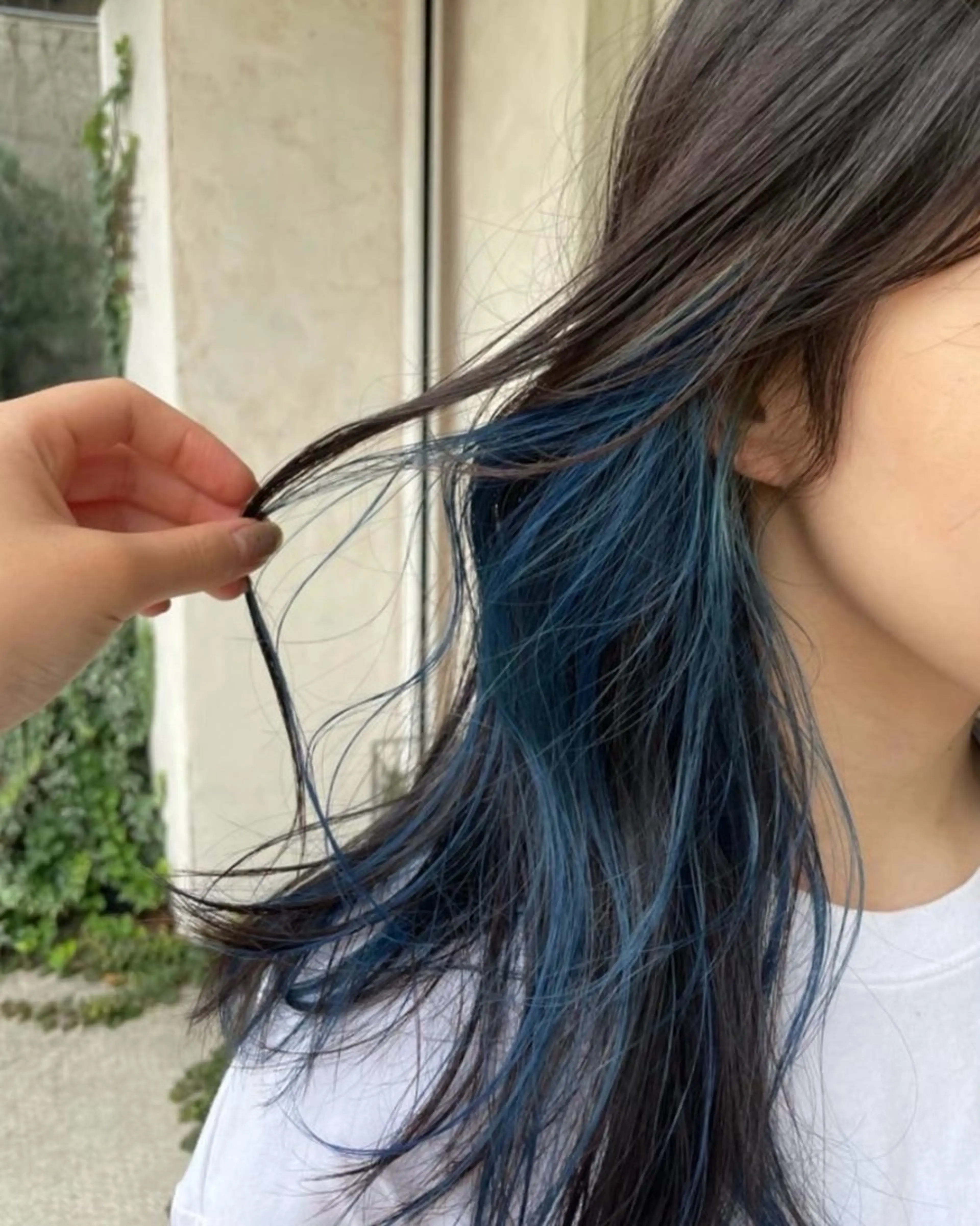 ロング カラー ヘアカラー riff design labo所属・Fuka 大阪狭山美容室のヘアスタイル