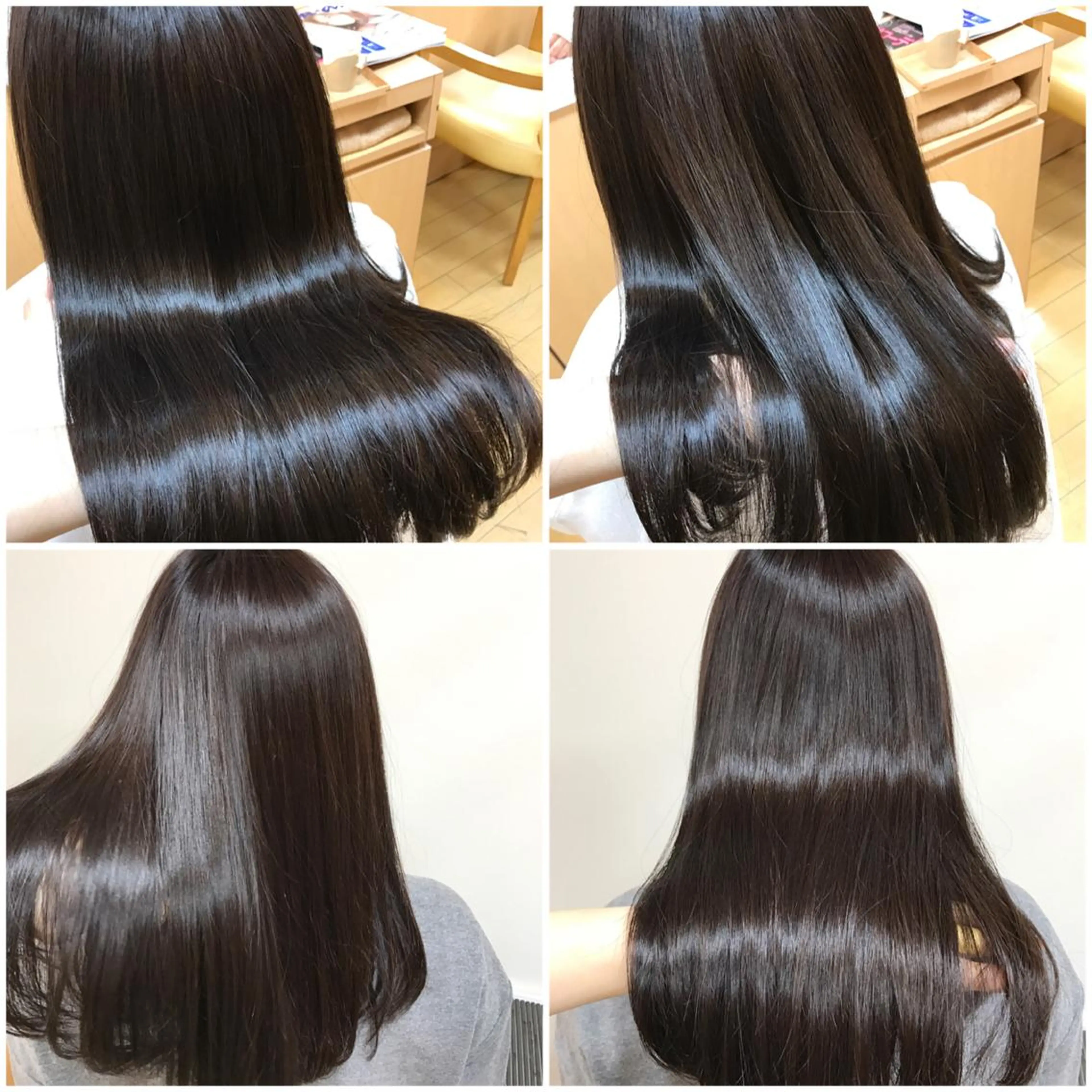 カラー 山本 香織のヘアスタイル