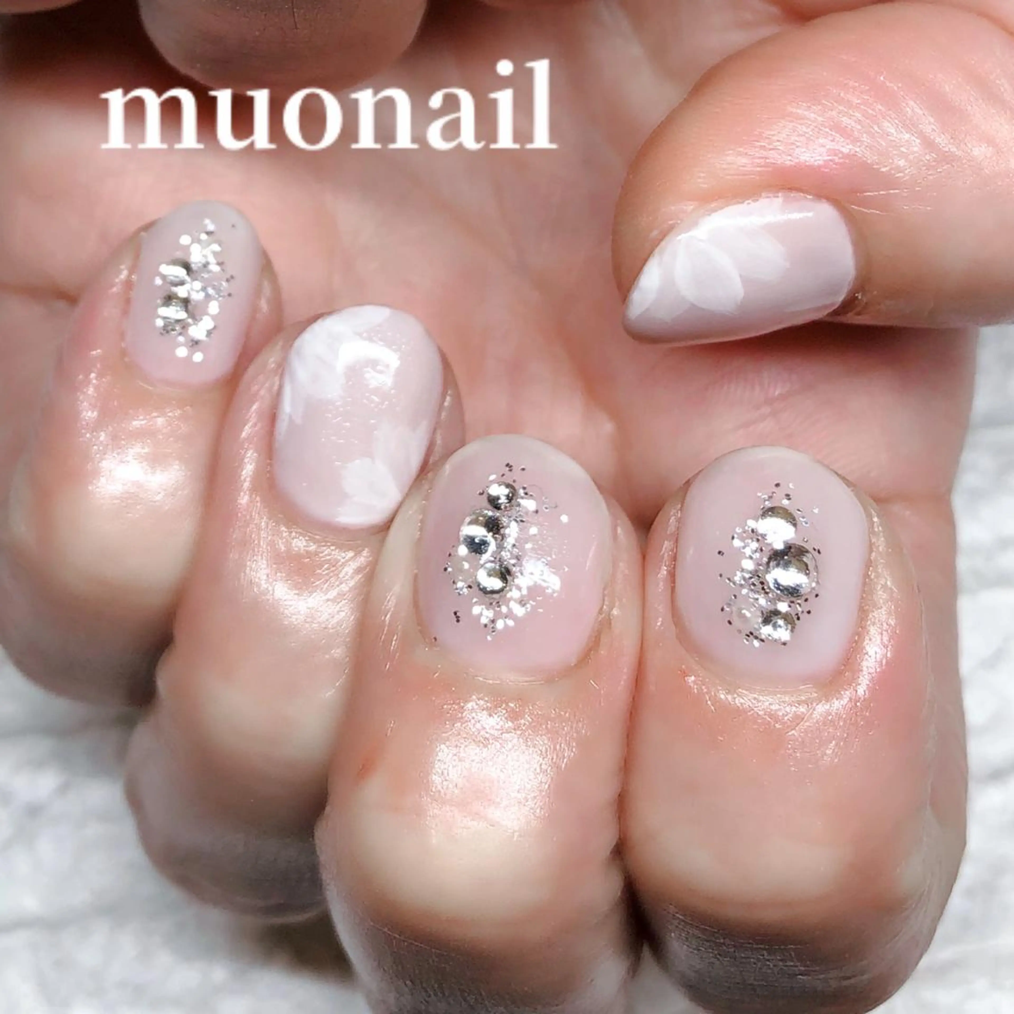 ネイル フラワーネイル Sand by muoのネイルデザイン