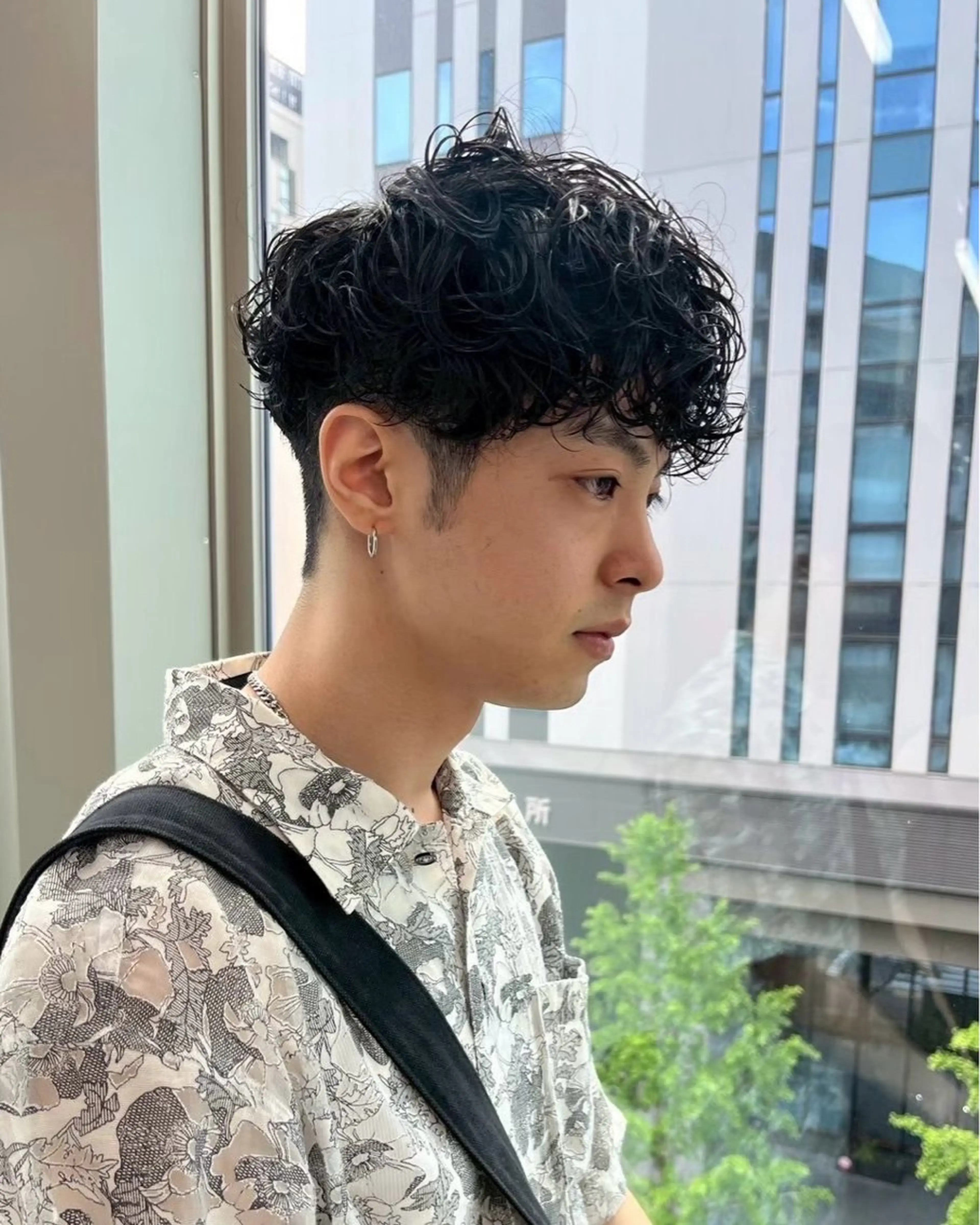 ショート パーマ カット パーマ 田中 純平のヘアスタイル