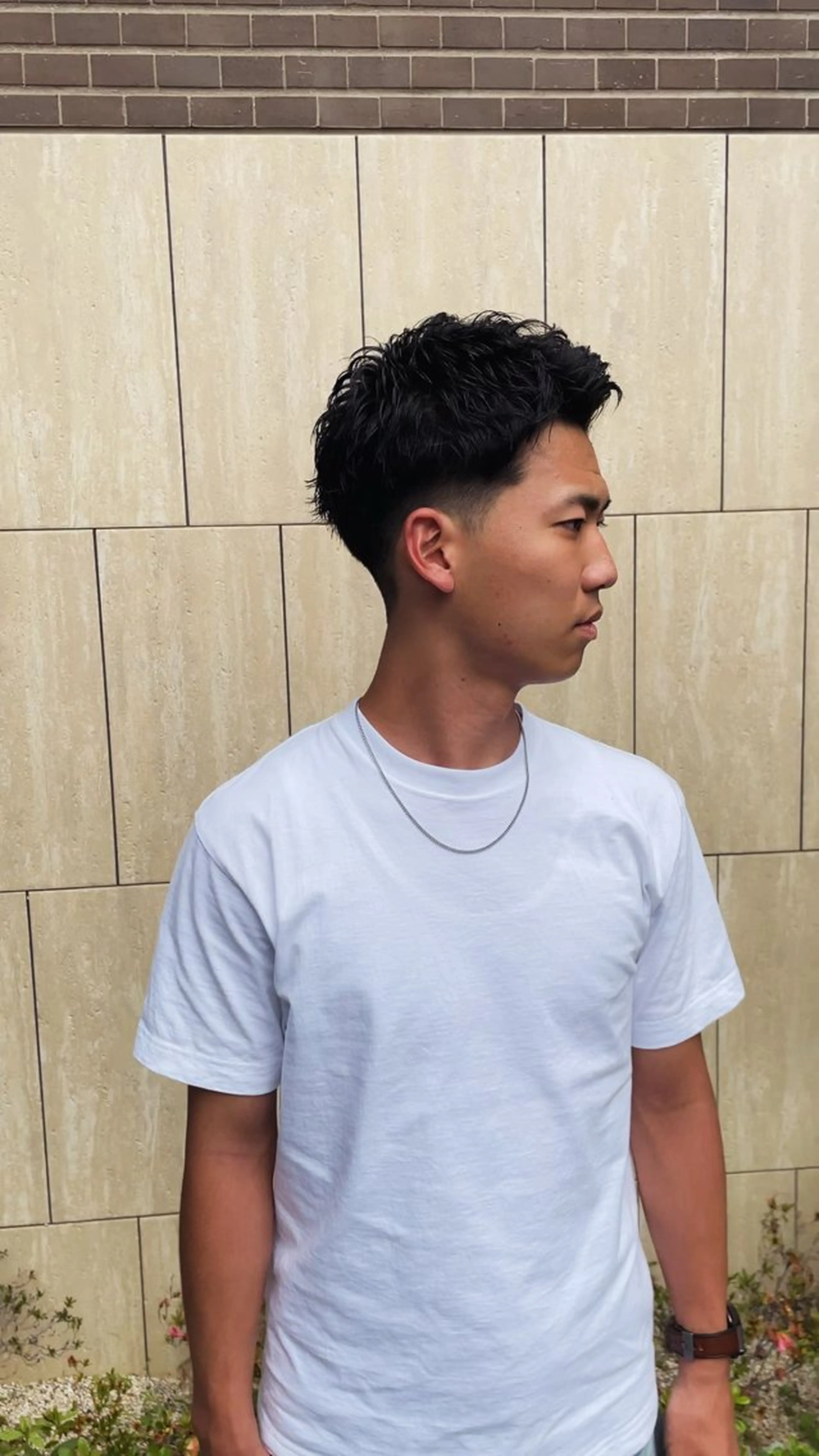 ショート メンズ カット BASUKIA 西宮 甲子園口所属・𝙢𝙚𝙣'𝙨 𝙝𝙖𝙞𝙧高津のヘアスタイル