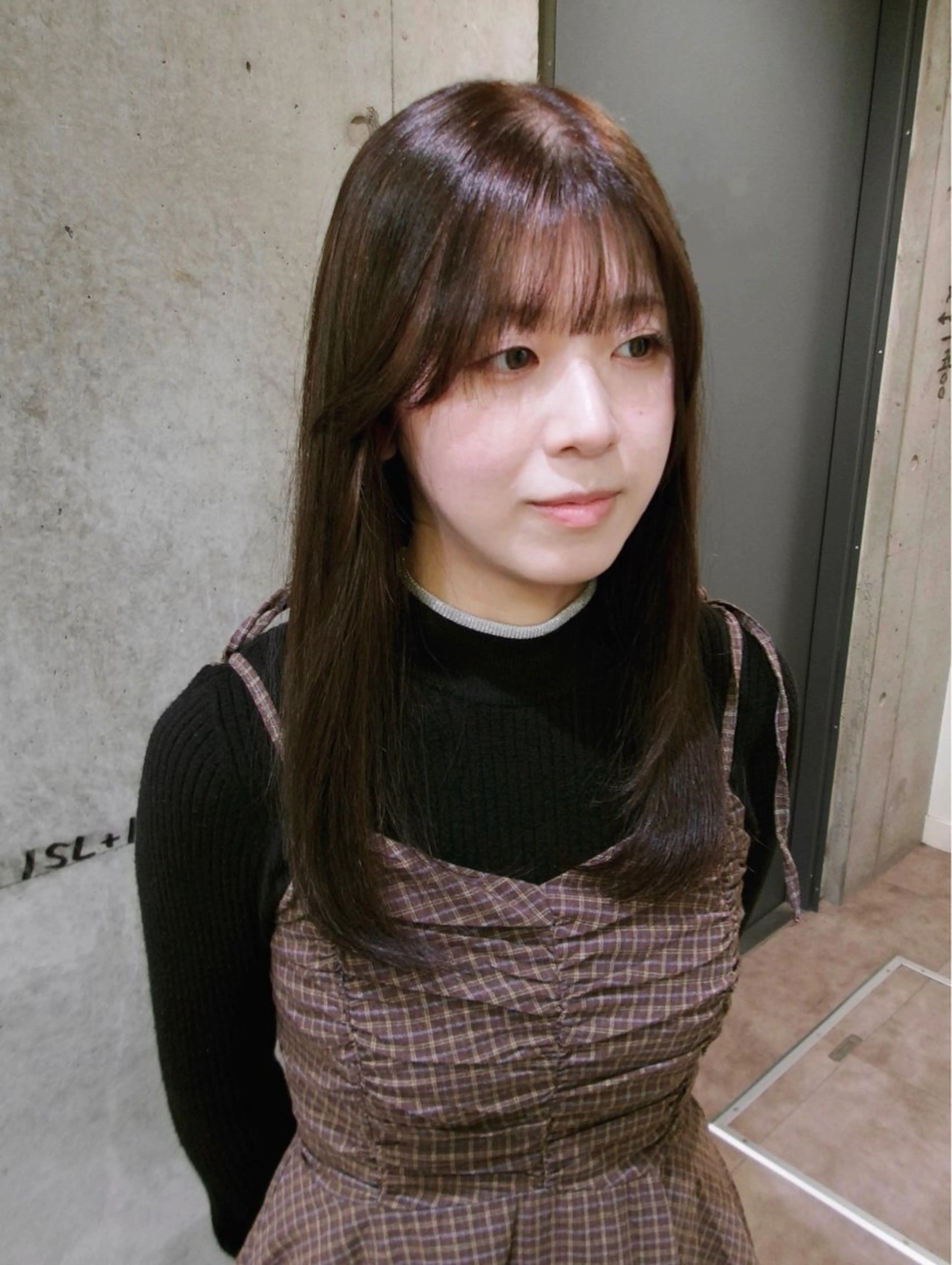 セミロング 縮毛矯正 縮毛矯正 ˚⋆✮ナチュラル× モード˚⭒ Naruのヘアスタイル