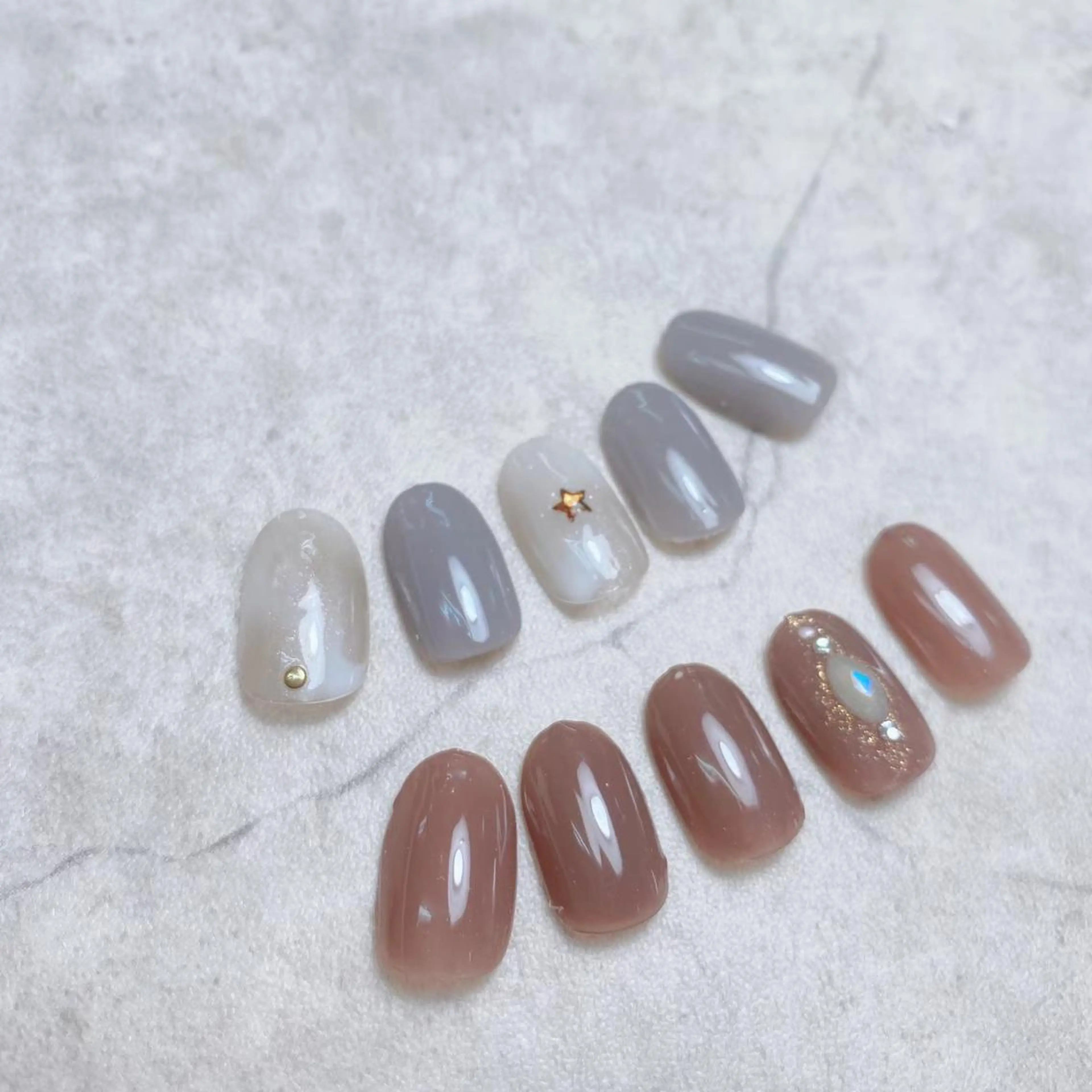 ネイル シンプルネイル ハーリッチnail HeaRichのネイルデザイン