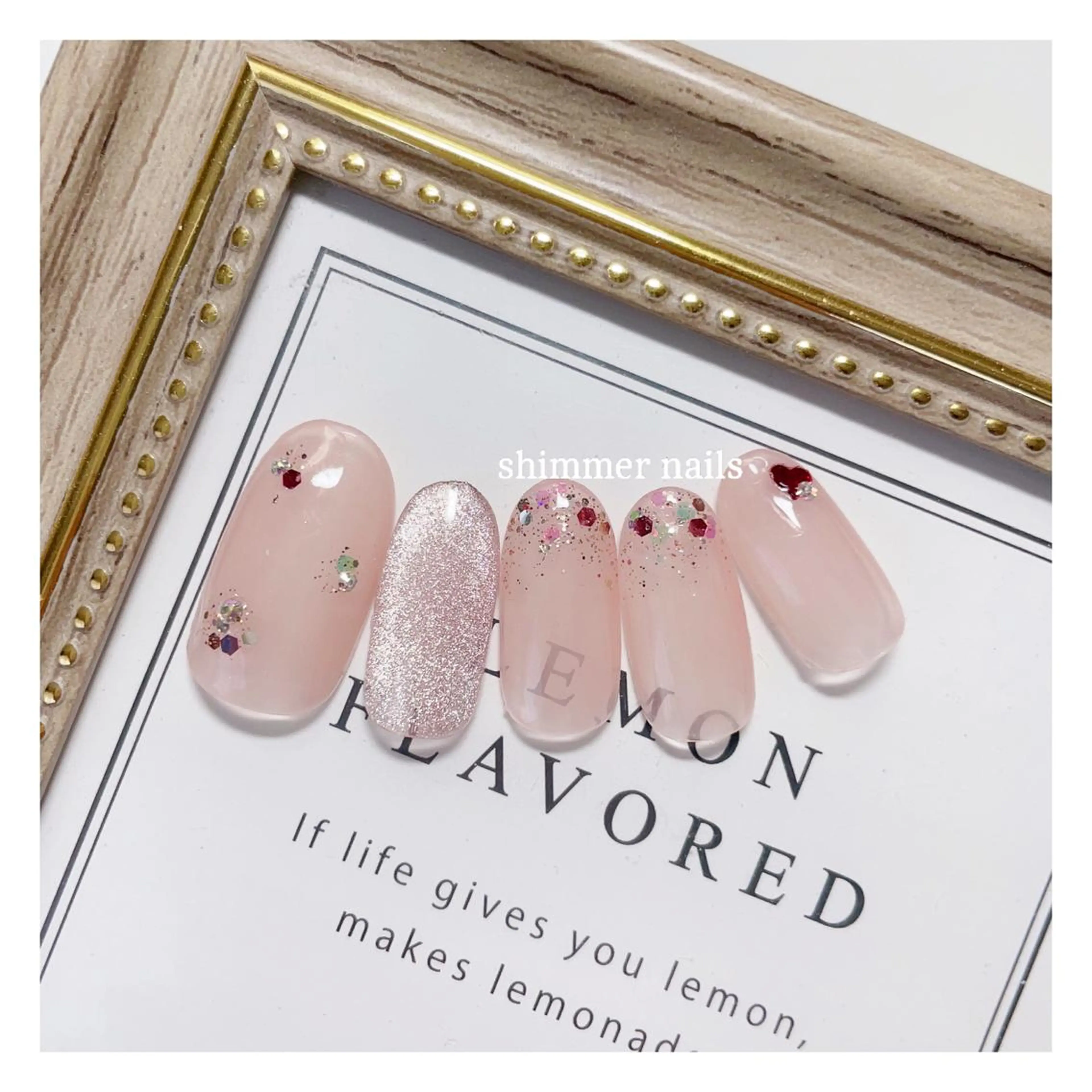 ネイル shimmer nailsのネイルデザイン