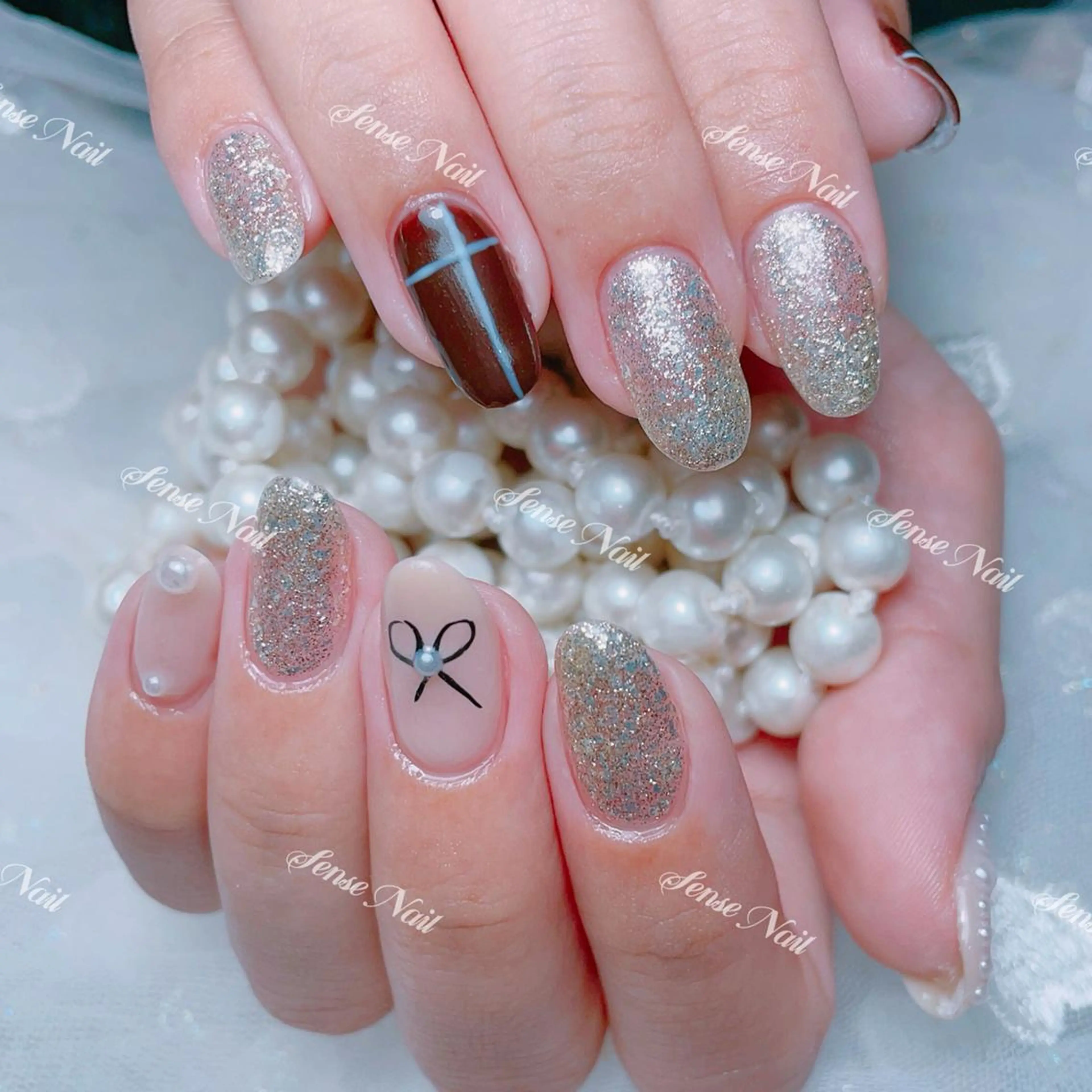 ネイル ハンドネイル Bunny 🐰のネイルデザイン