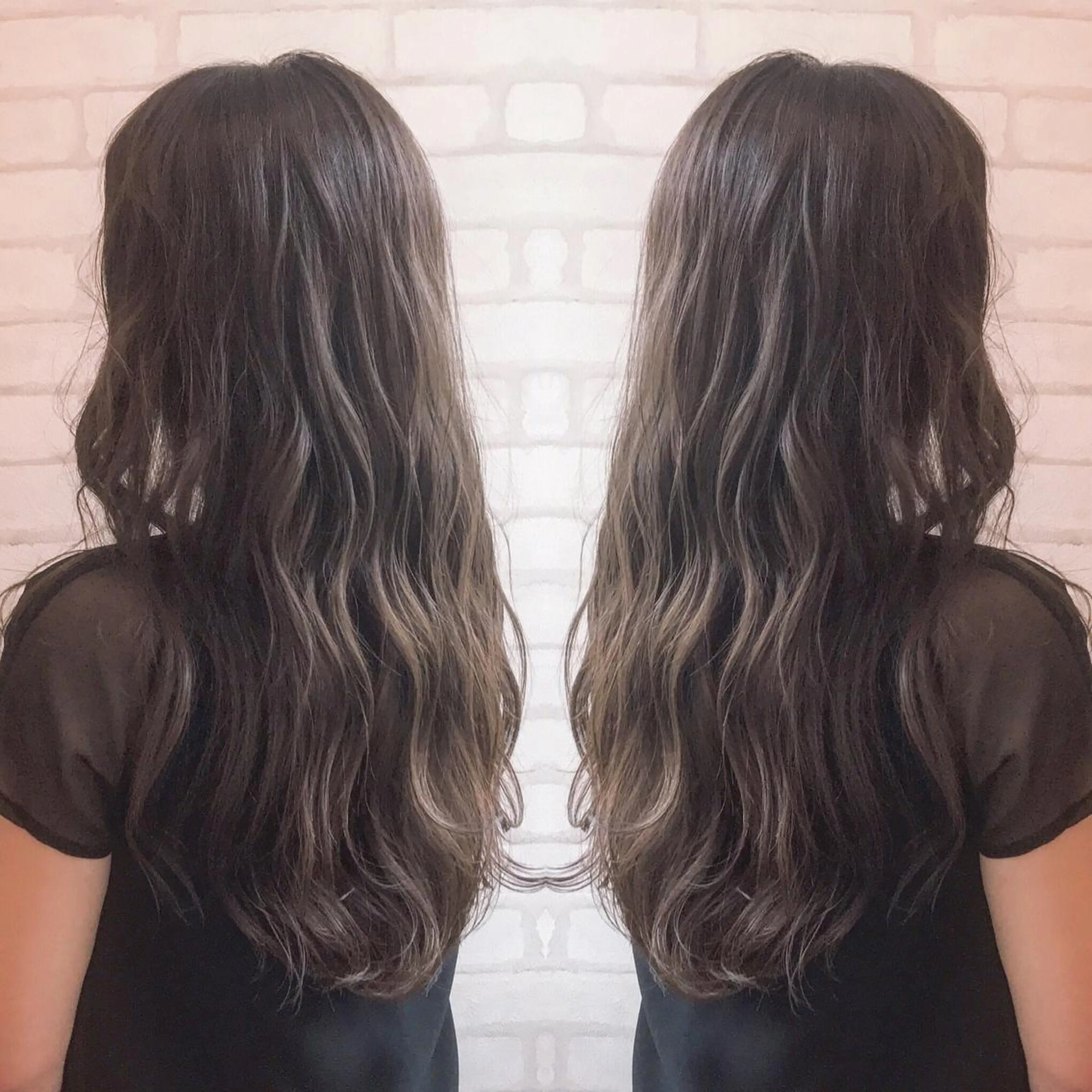 ロング カラー ブラウンカラー ショコラブラウン 艶色&髪質改善 ✨ヨシムラユウシのヘアスタイル