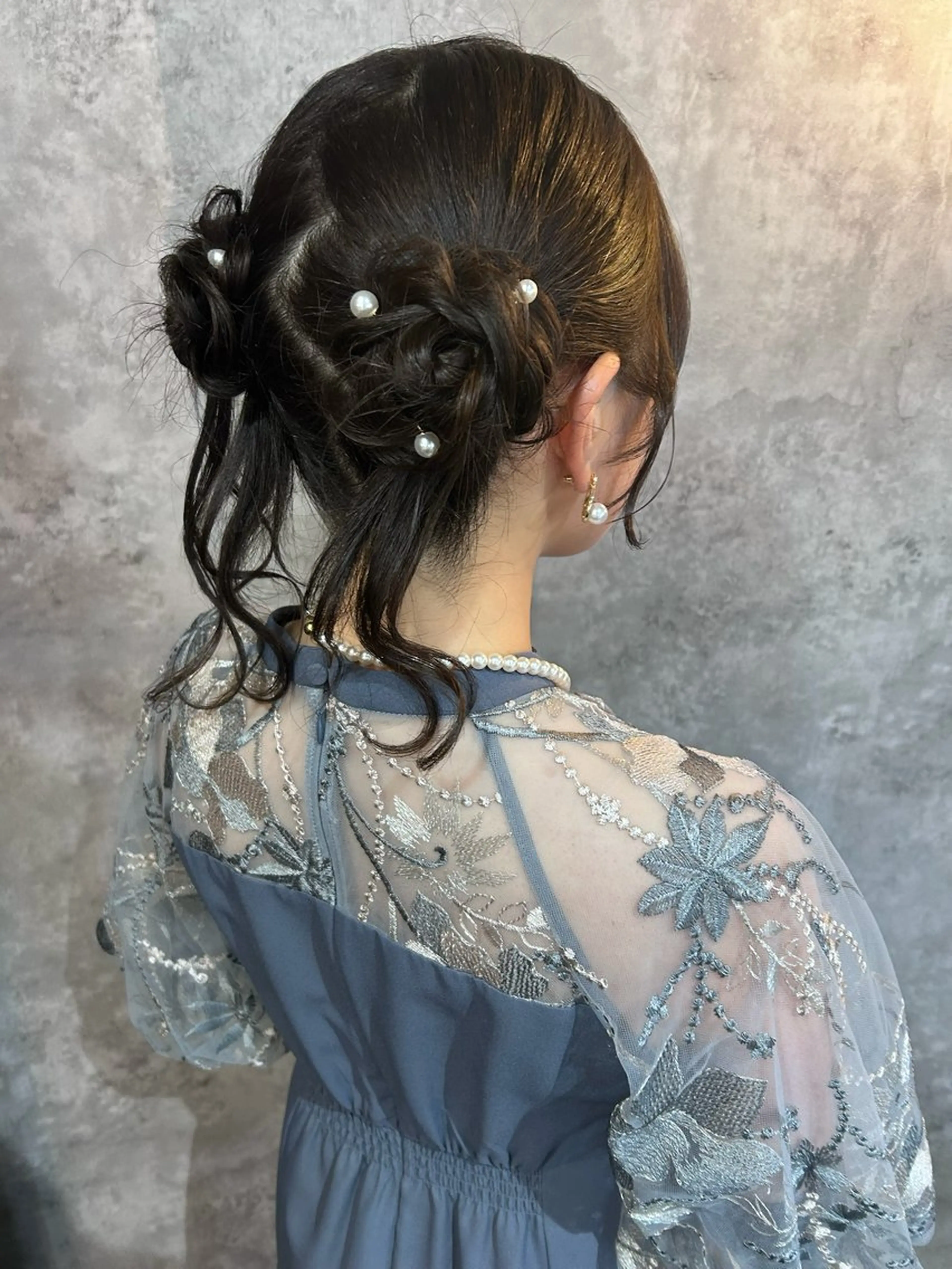 ヘアアレンジ お団子ヘア 【モデル募集中】 nojiのヘアスタイル