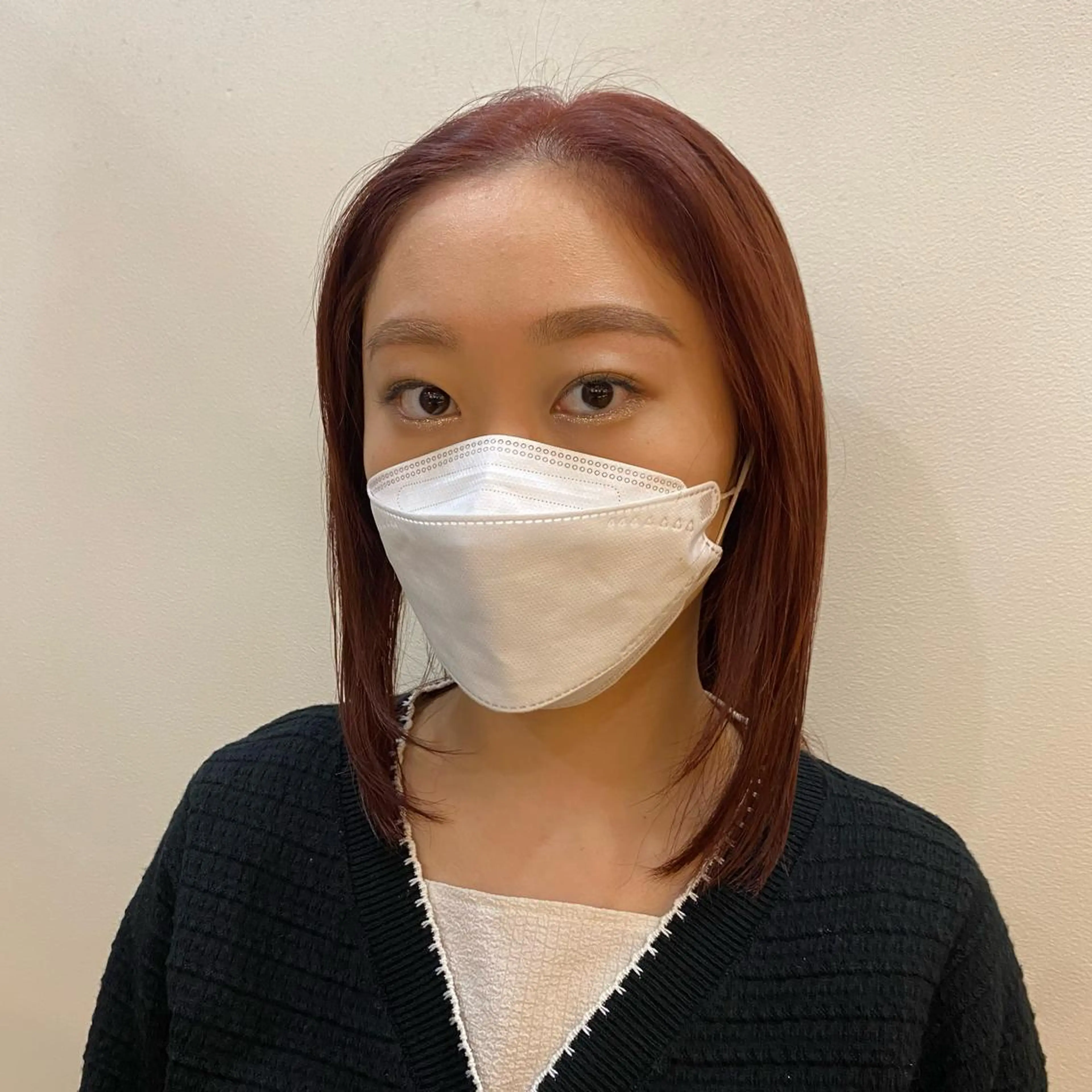 ミディアム カラー ブラウンカラー レッドカラー レッドブラウン 暖色艶color / ボブ🦩Rioのヘアスタイル