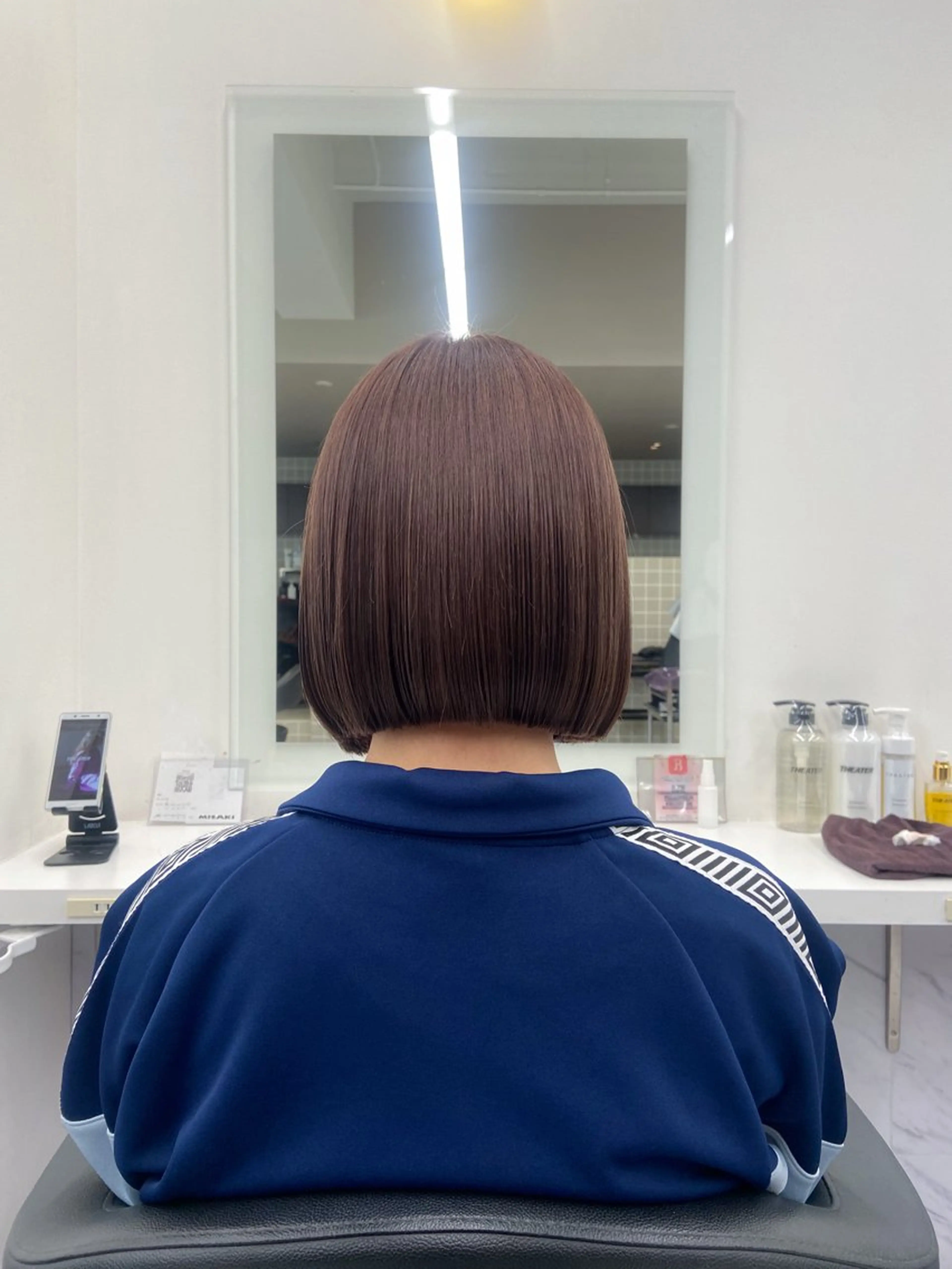 ショート カラー ヘアアレンジ ハイトーン/ボブ /misakiのヘアスタイル