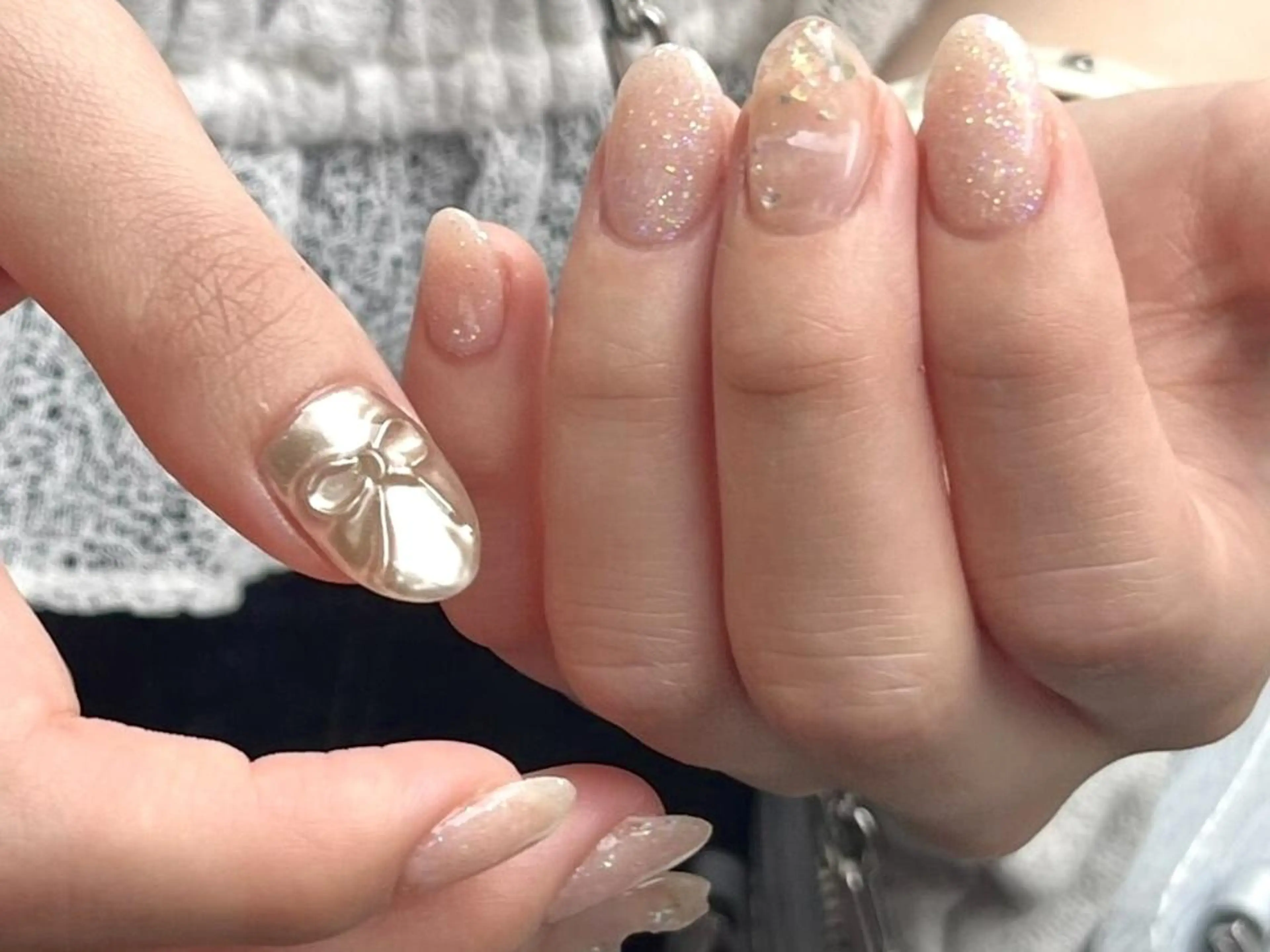 ネイル アートネイル 持ち込み ki🍒🍒 ki ツルツルネイルのネイルデザイン