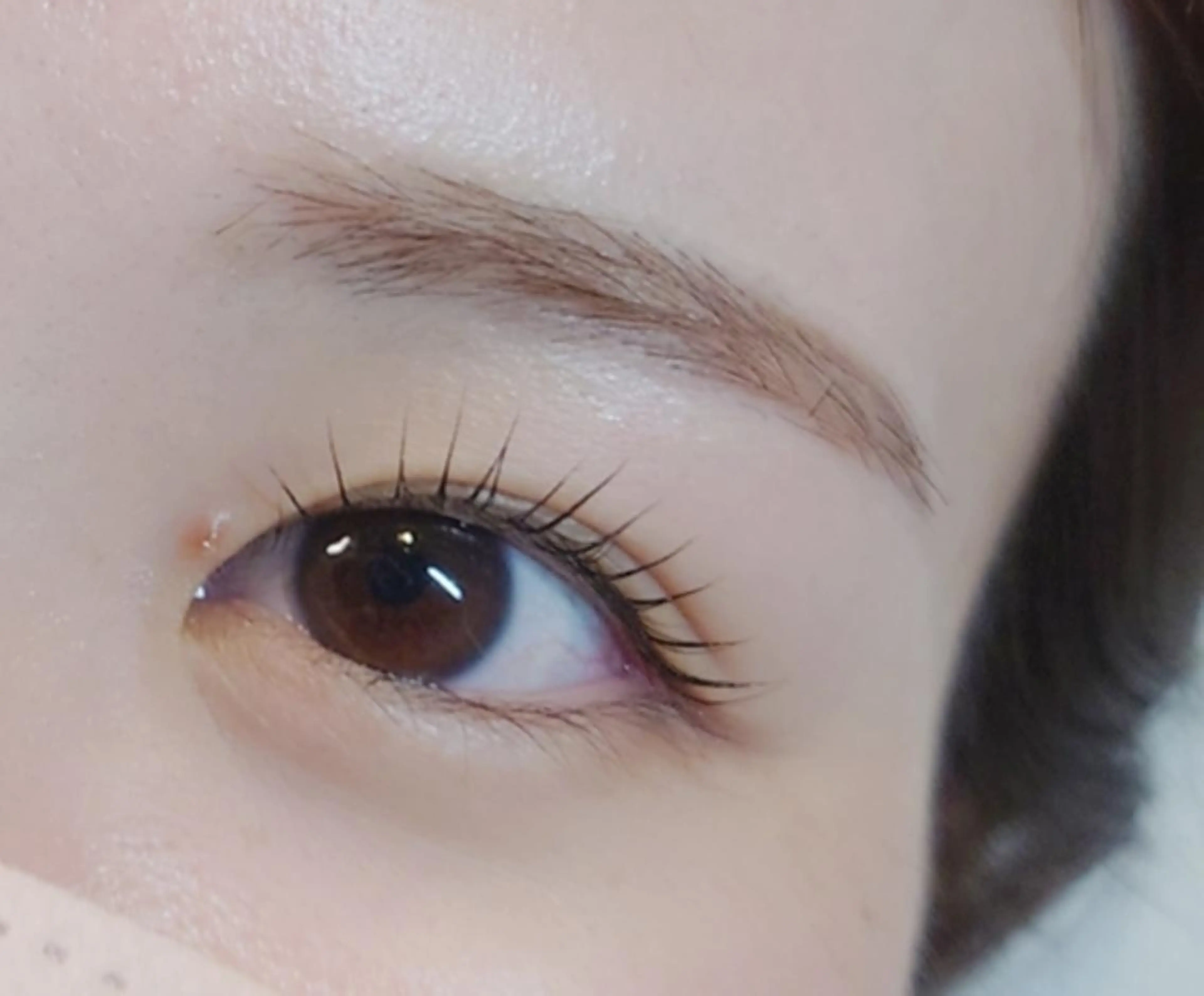 メンズ マツエク・マツパ アイブロウ NAZ eyelash&eyebrow by medical salon所属・NAZ 表参道 Tomokoのマツエク・マツパデザイン