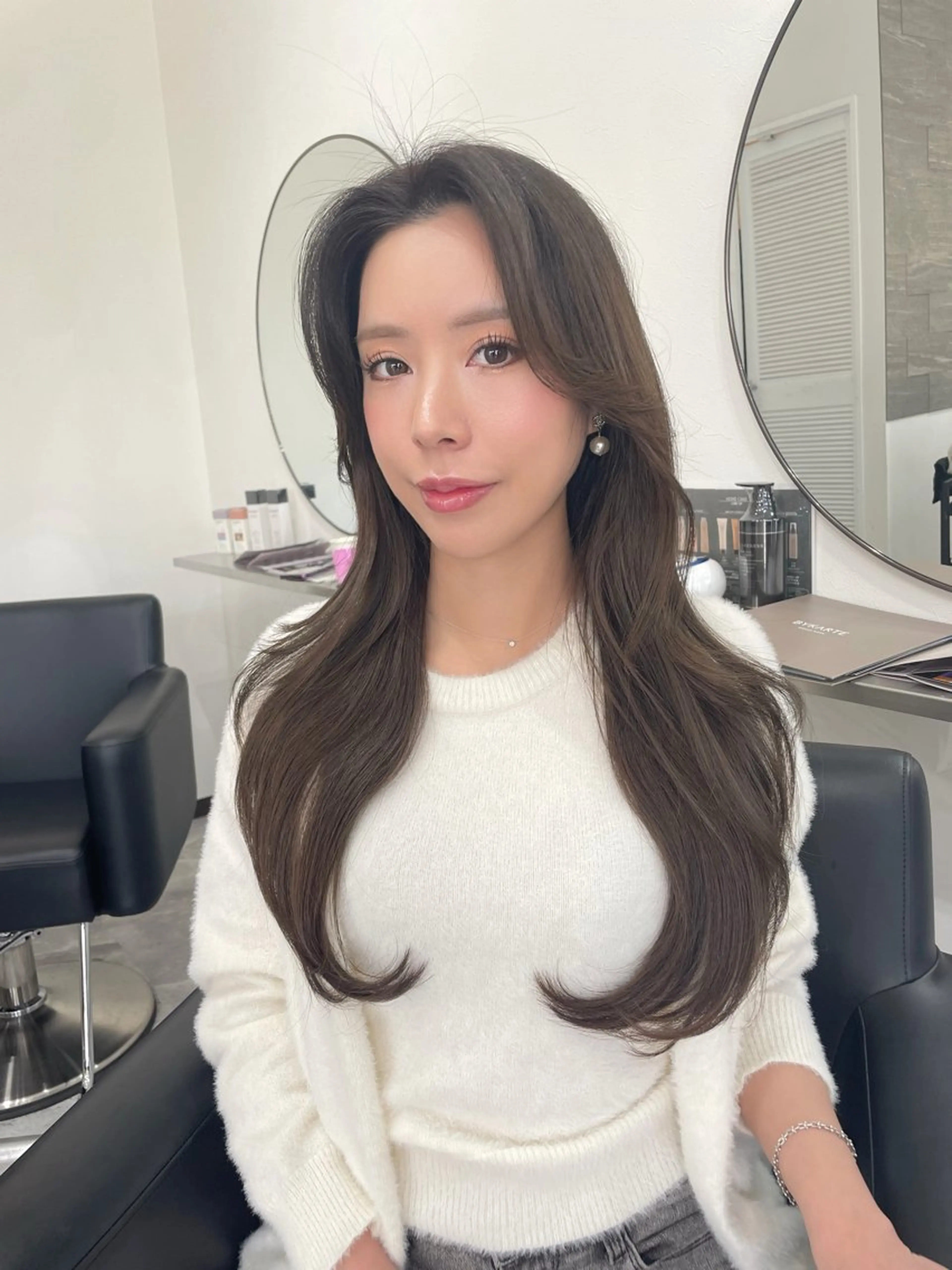 ロング カット 🦖JIN HAIR DESIGN🦖のヘアスタイル