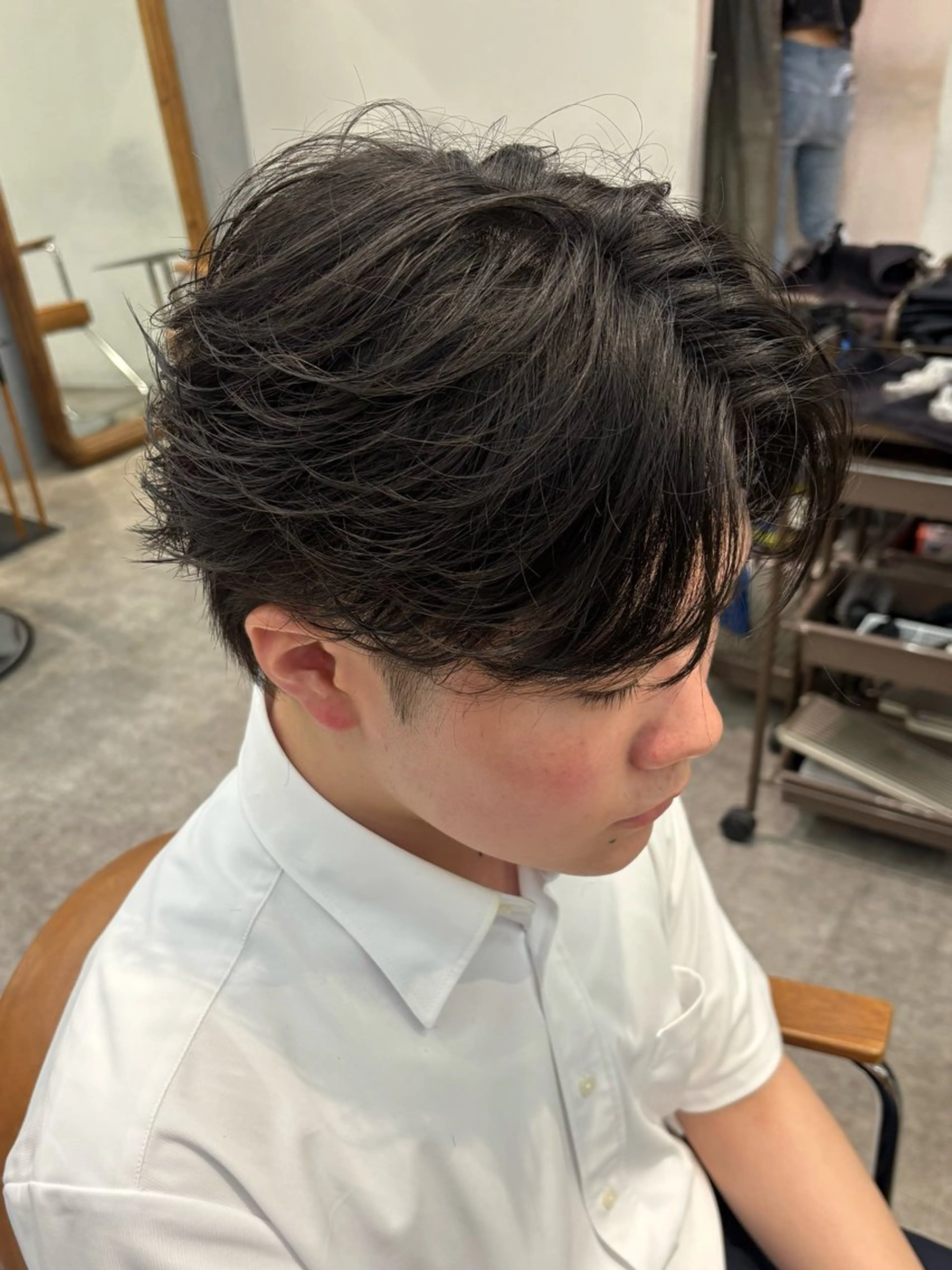ショート メンズ カット 中島 耀一朗のヘアスタイル