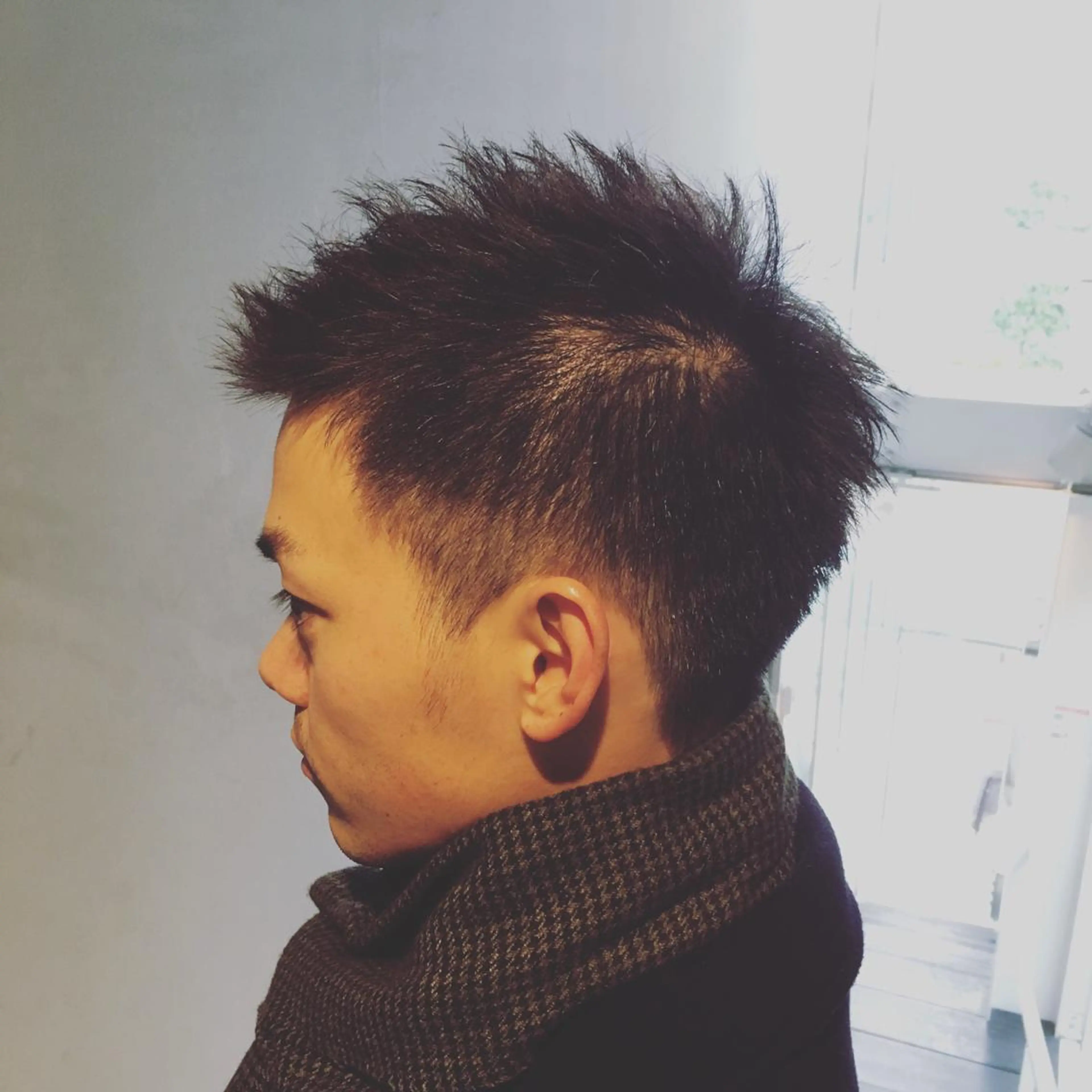 ショート メンズ ショートヘア カット パピヨンロゼ メイのヘアスタイル