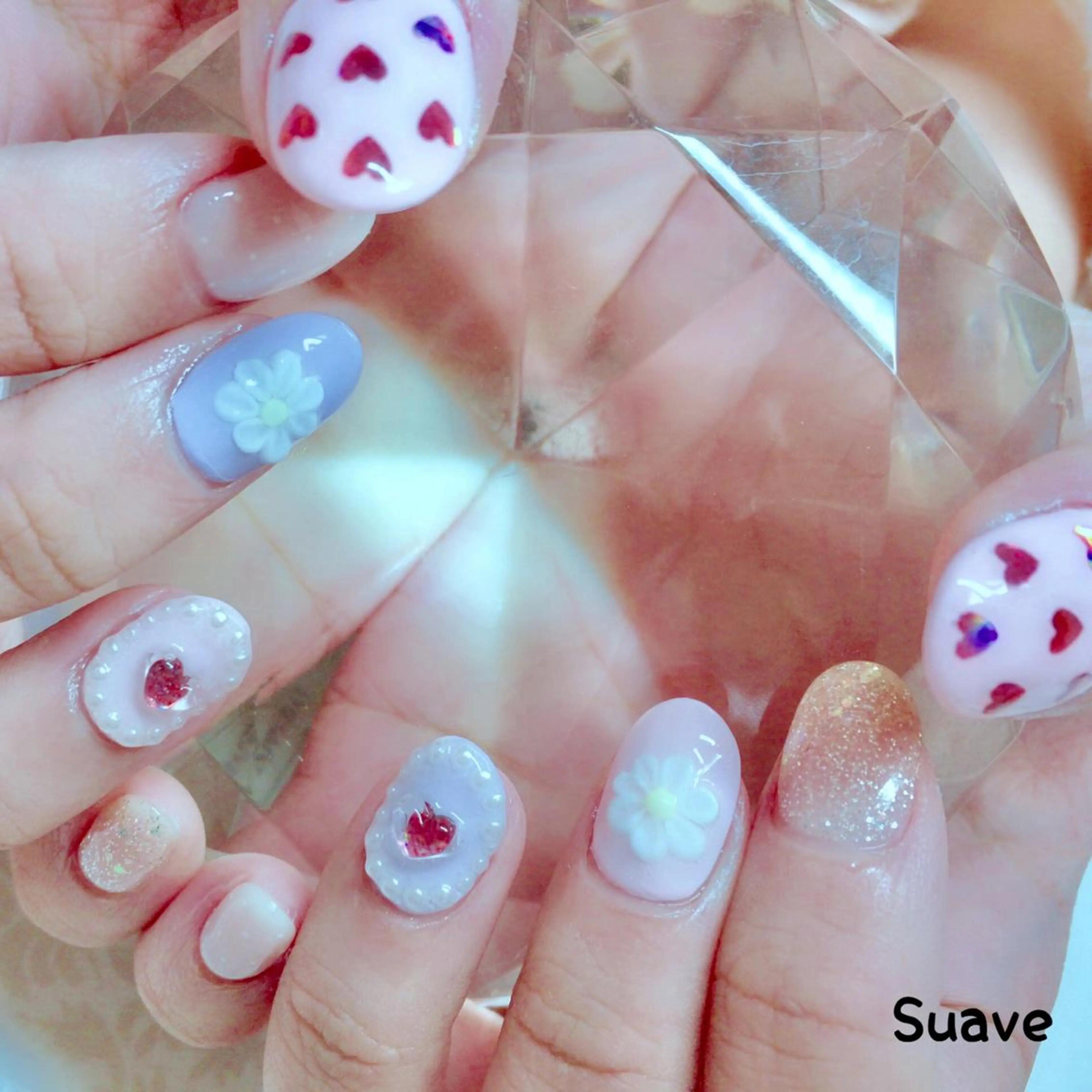 ネイル パステルネイル 春ネイル Nail Suave (シュアーヴ)のネイルデザイン