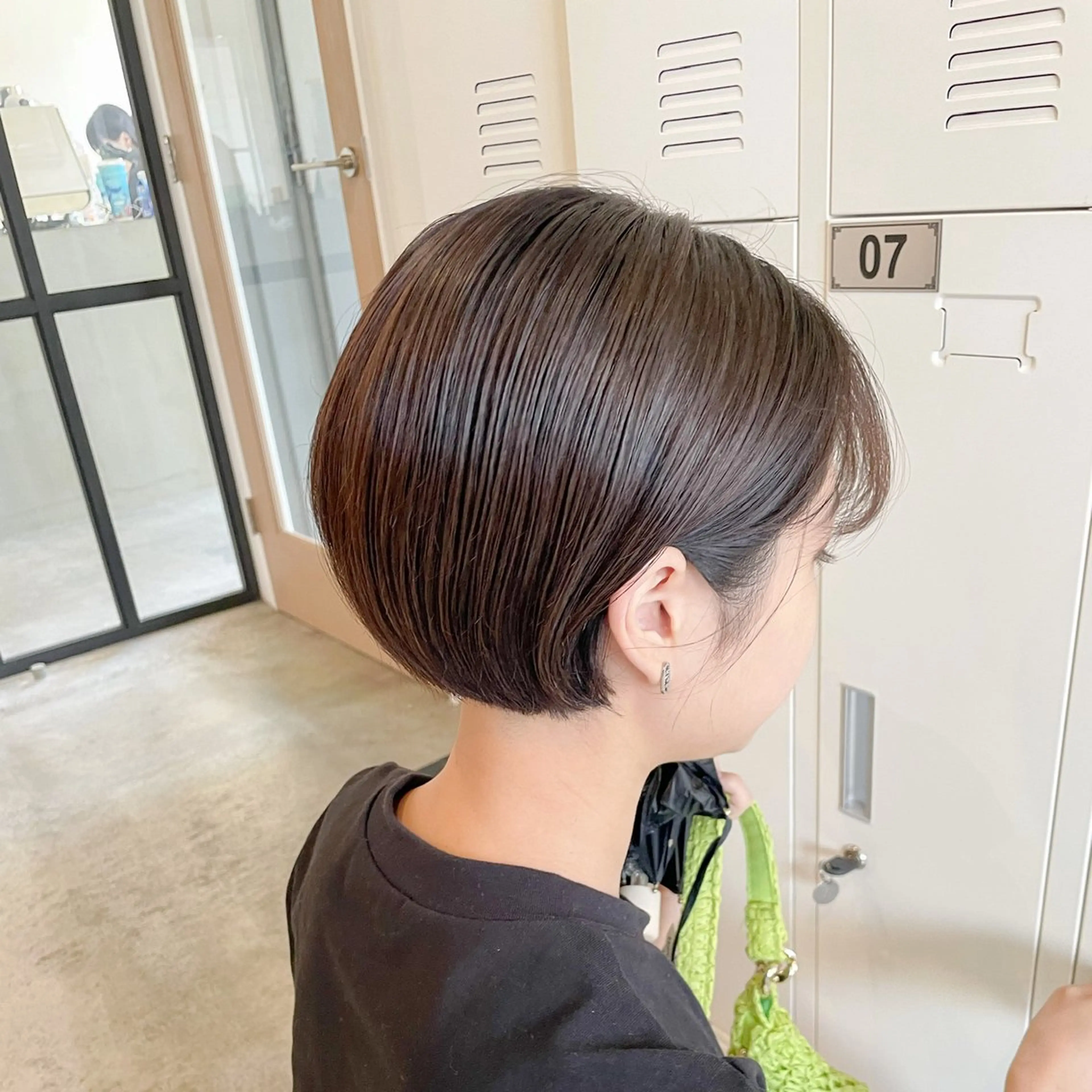 ショート カラー ショートボブ 丸みショート ボブ ショートヘア カット ヘアカラー Takuma Suzuki中目黒のヘアスタイル