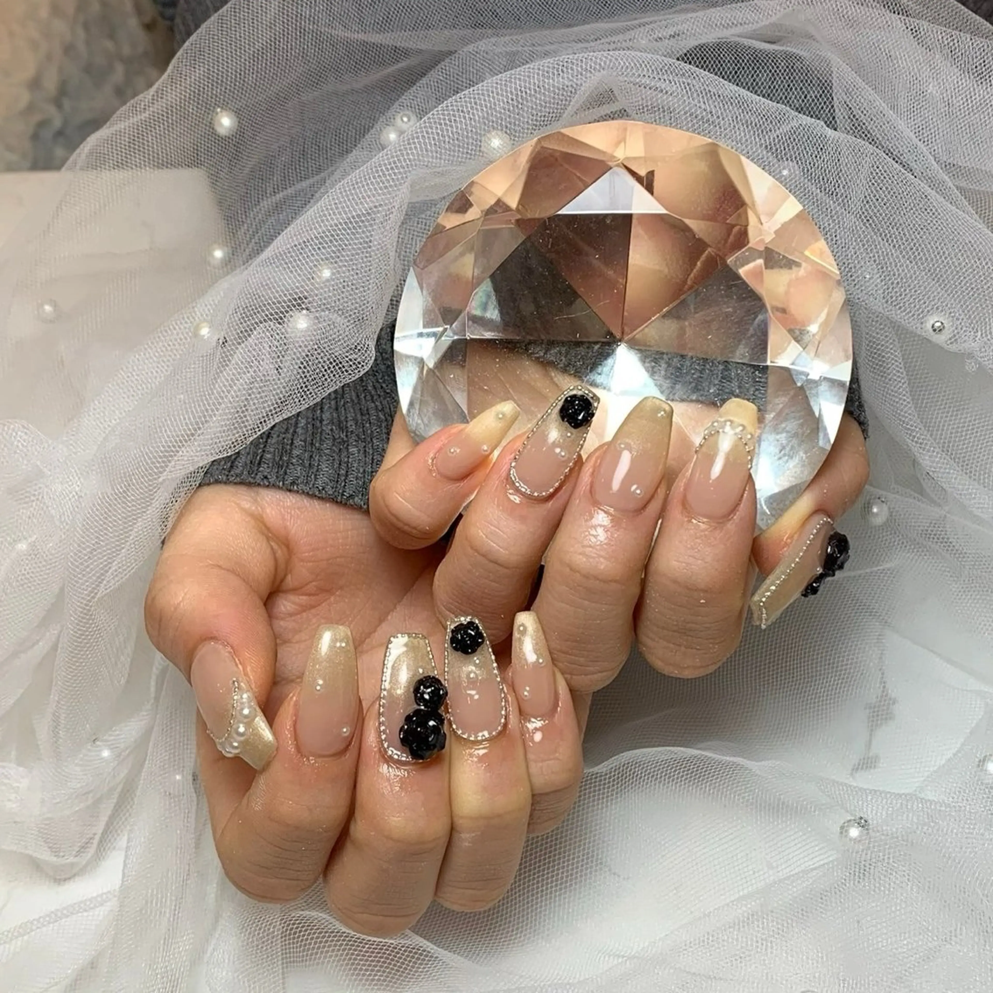 ネイル グラデーション ハンドネイル Divas ririaのネイルデザイン