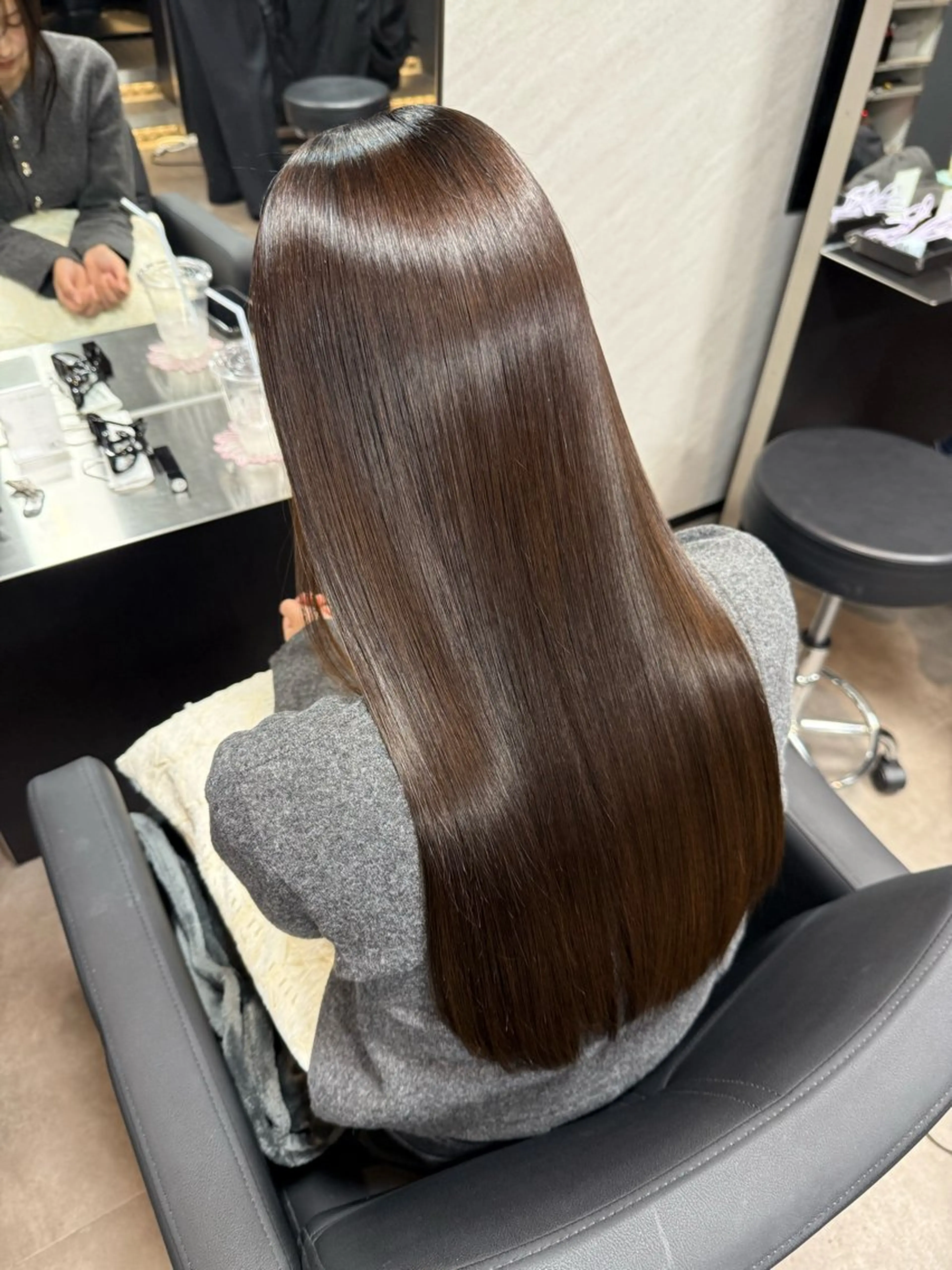 ⚠️先着5名🍓艶感ワンカラー+最高峰内部補修3stepトリートメント🍓相談可の写真