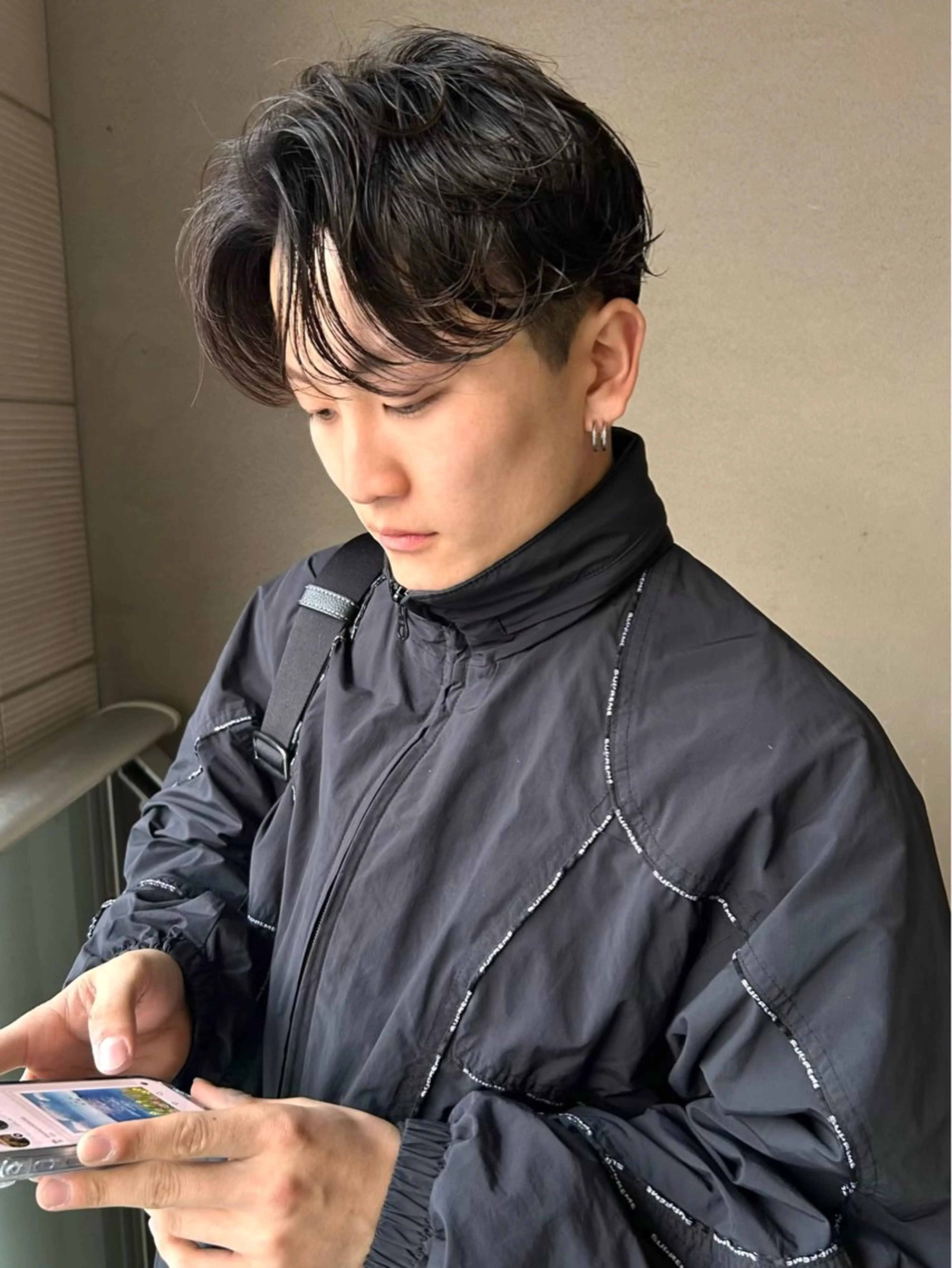 メンズ カット パーマ 船橋駅南口徒歩5分 キチ/RITSUのヘアスタイル