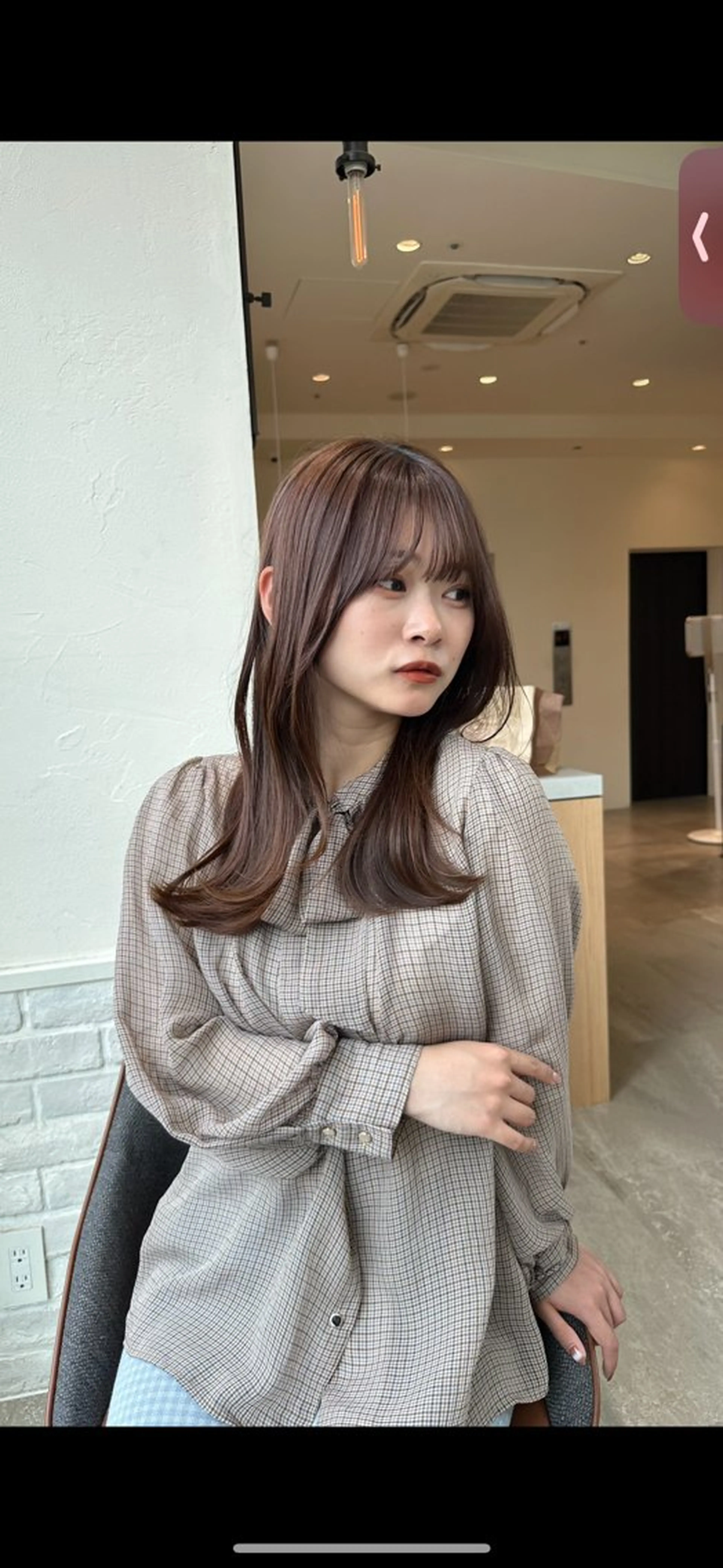 セミロング カラー パーマ 韓国/髪質改善 カラー✨/りょうがのヘアスタイル