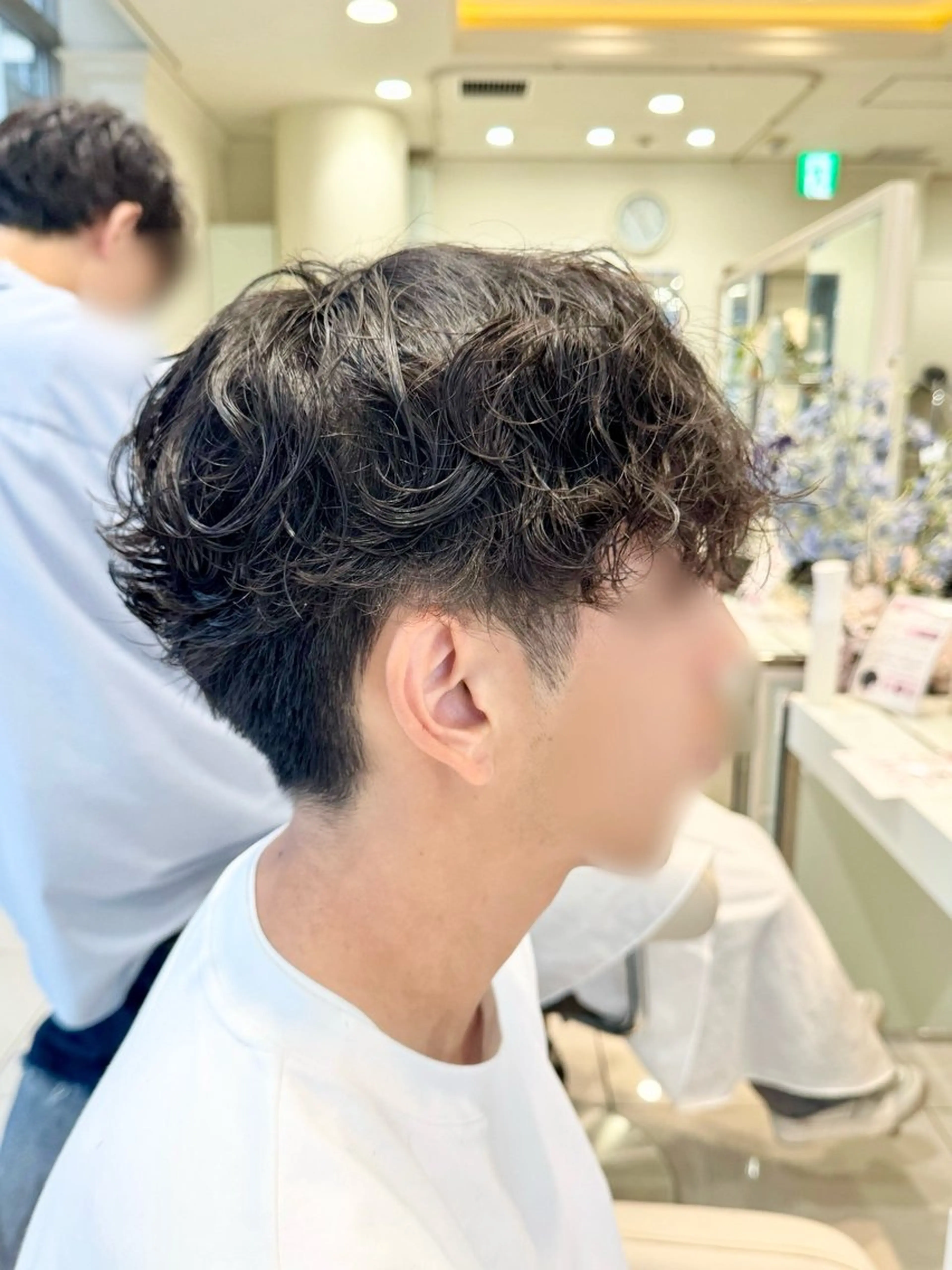 シャドウパーマの写真