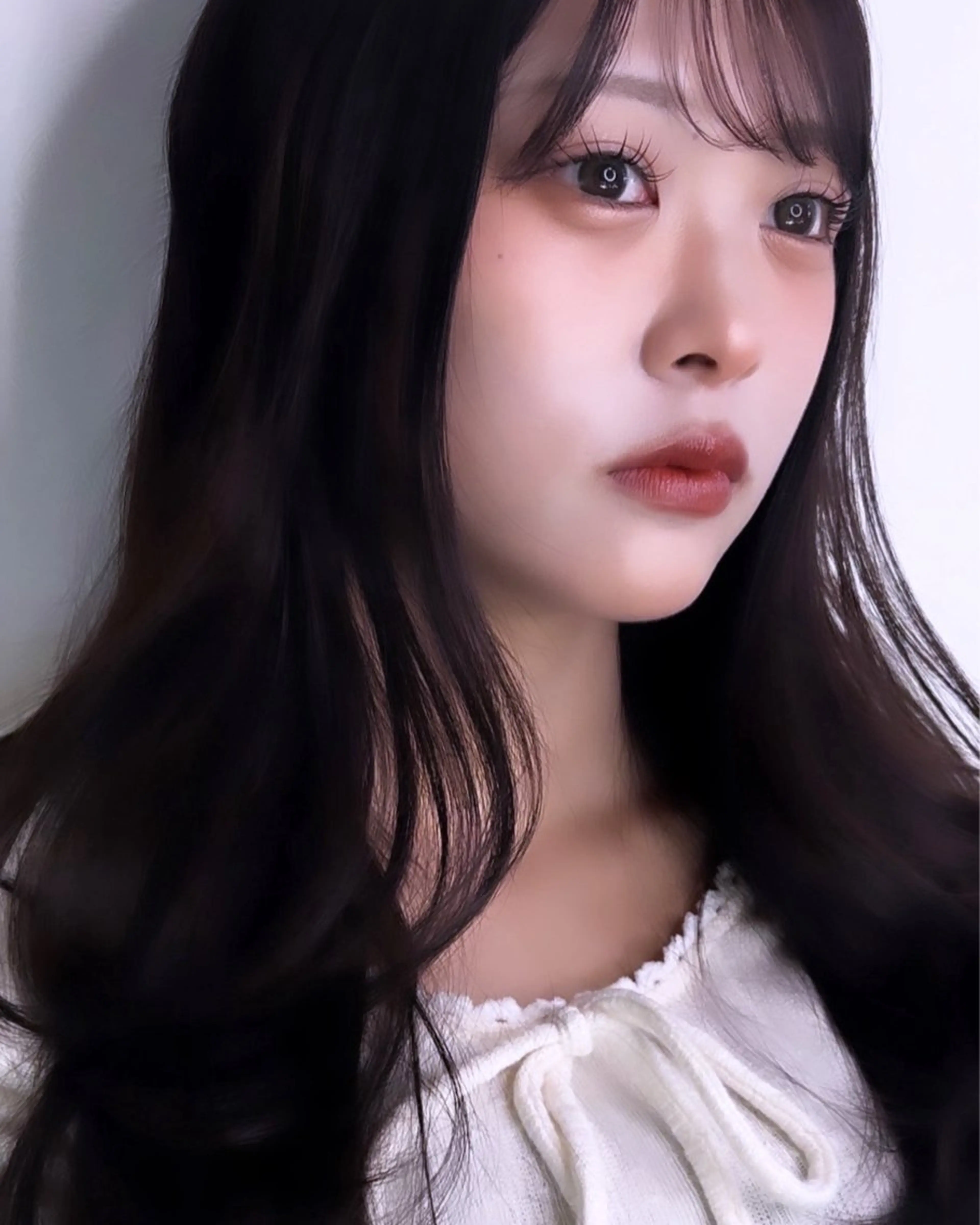 ロング カット ヘアカラー トリートメント 剣持友希/高崎 ifh iizukaのヘアスタイル