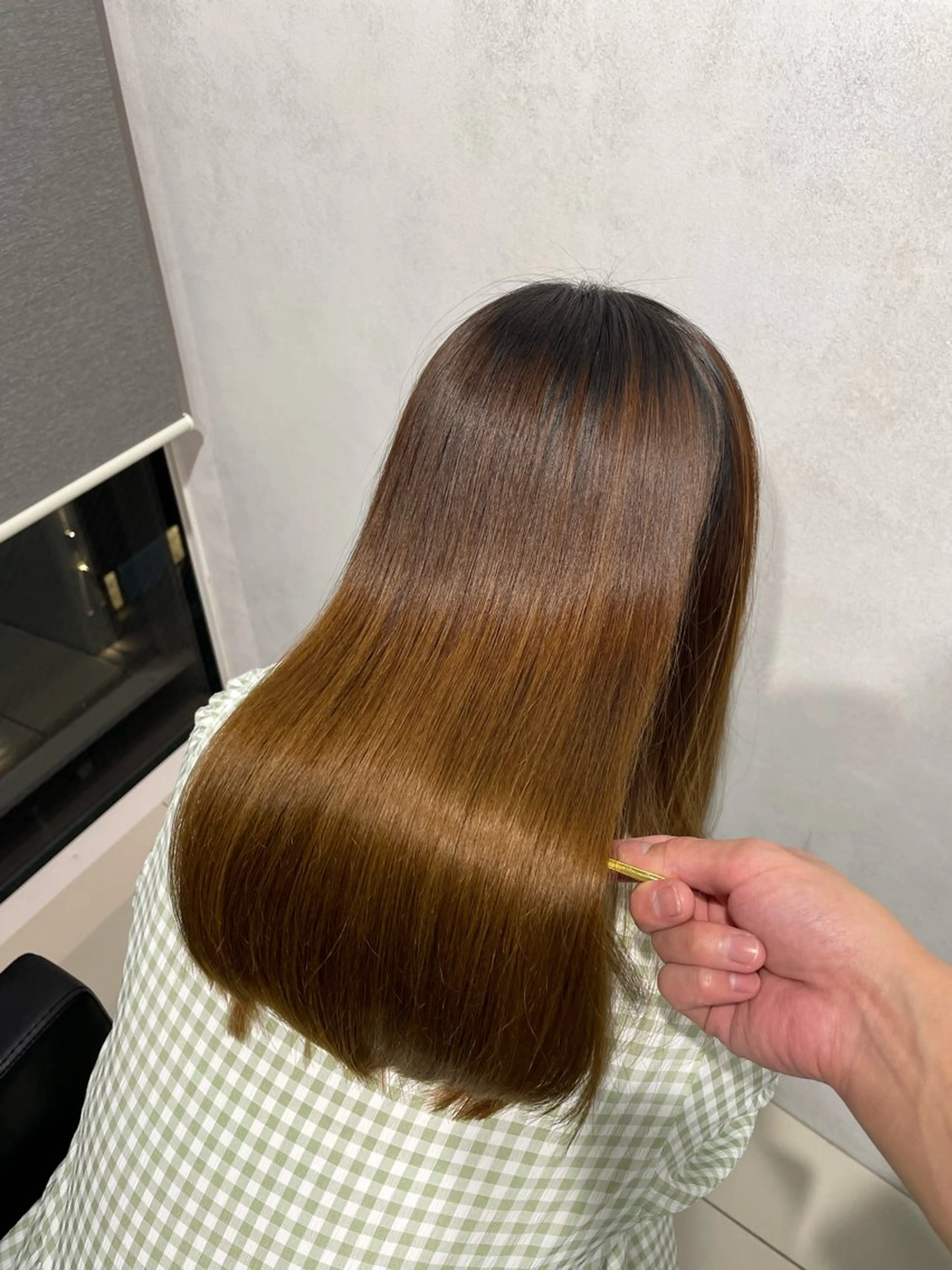 セミロング 髪質改善 カット 縮毛矯正 トリートメント ヘッドスパ ✨髪質改善✨美髪 矯正🫧小泉のヘアスタイル