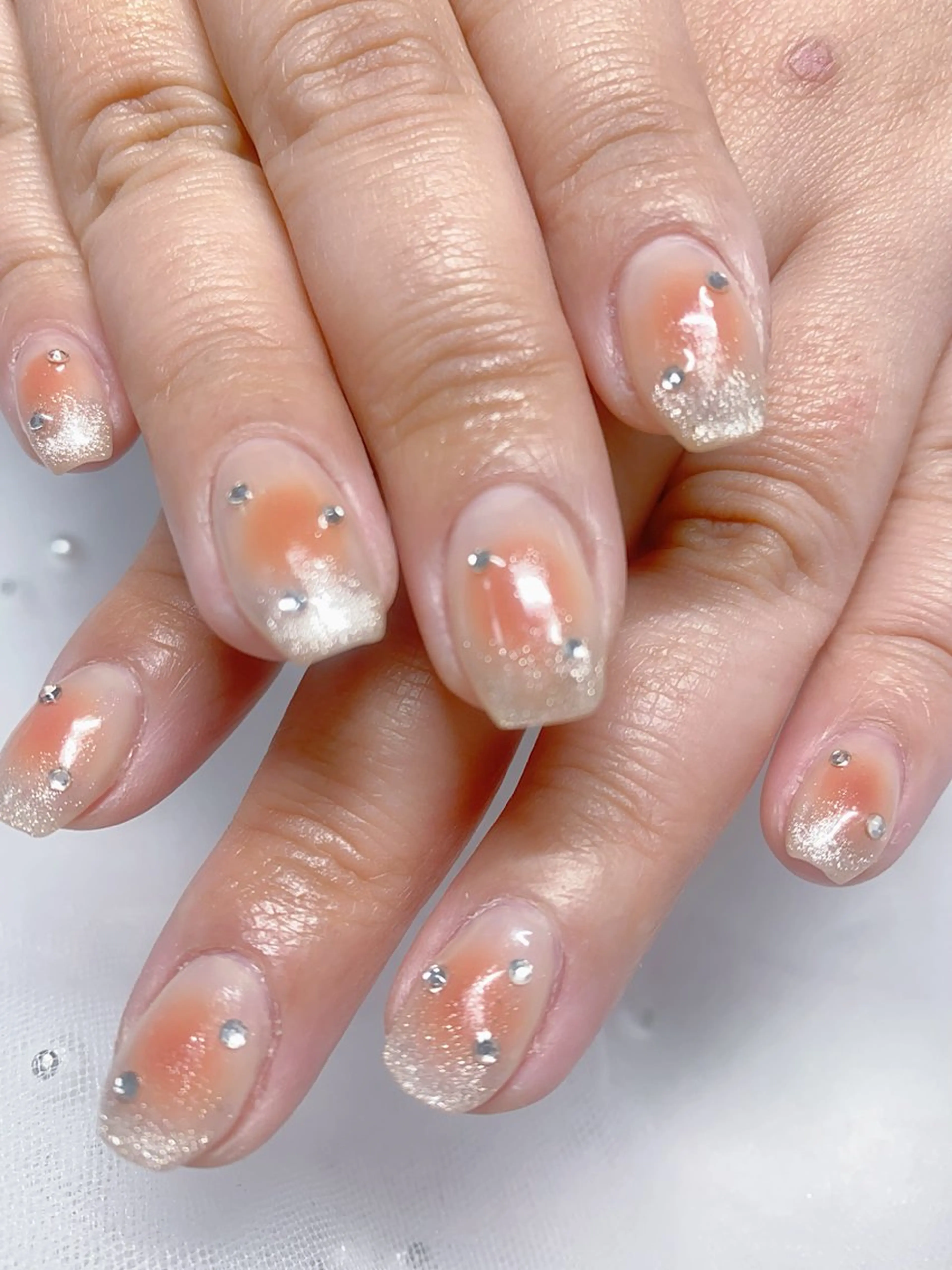 ネイル チークネイル ハンドネイル Jasmine nailsalon所属・ジャスミン ネイルサロンのネイルデザイン