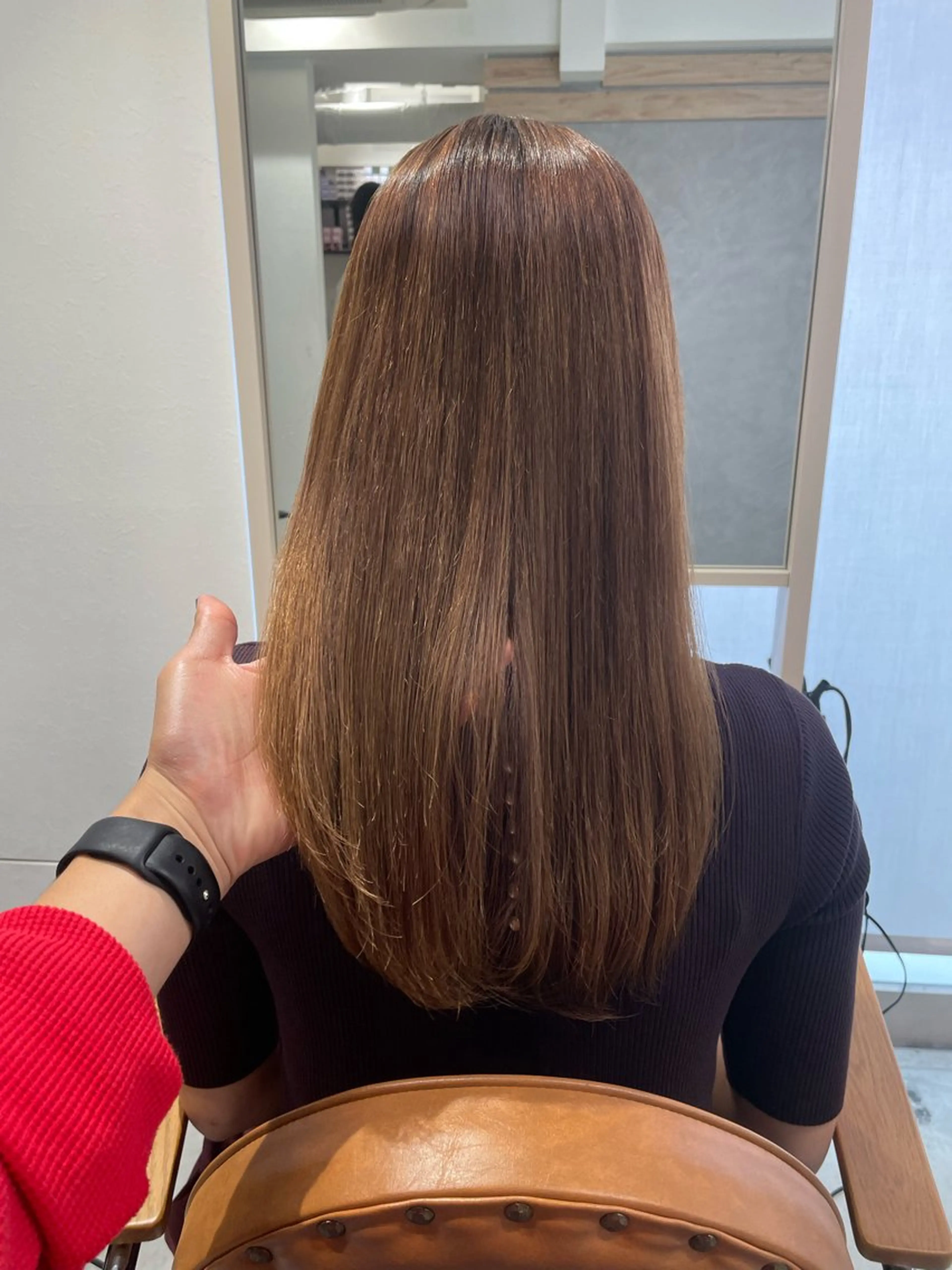 ロング 縮毛矯正 Wehlen所属・透明感カラー🌟 keisukeのヘアスタイル