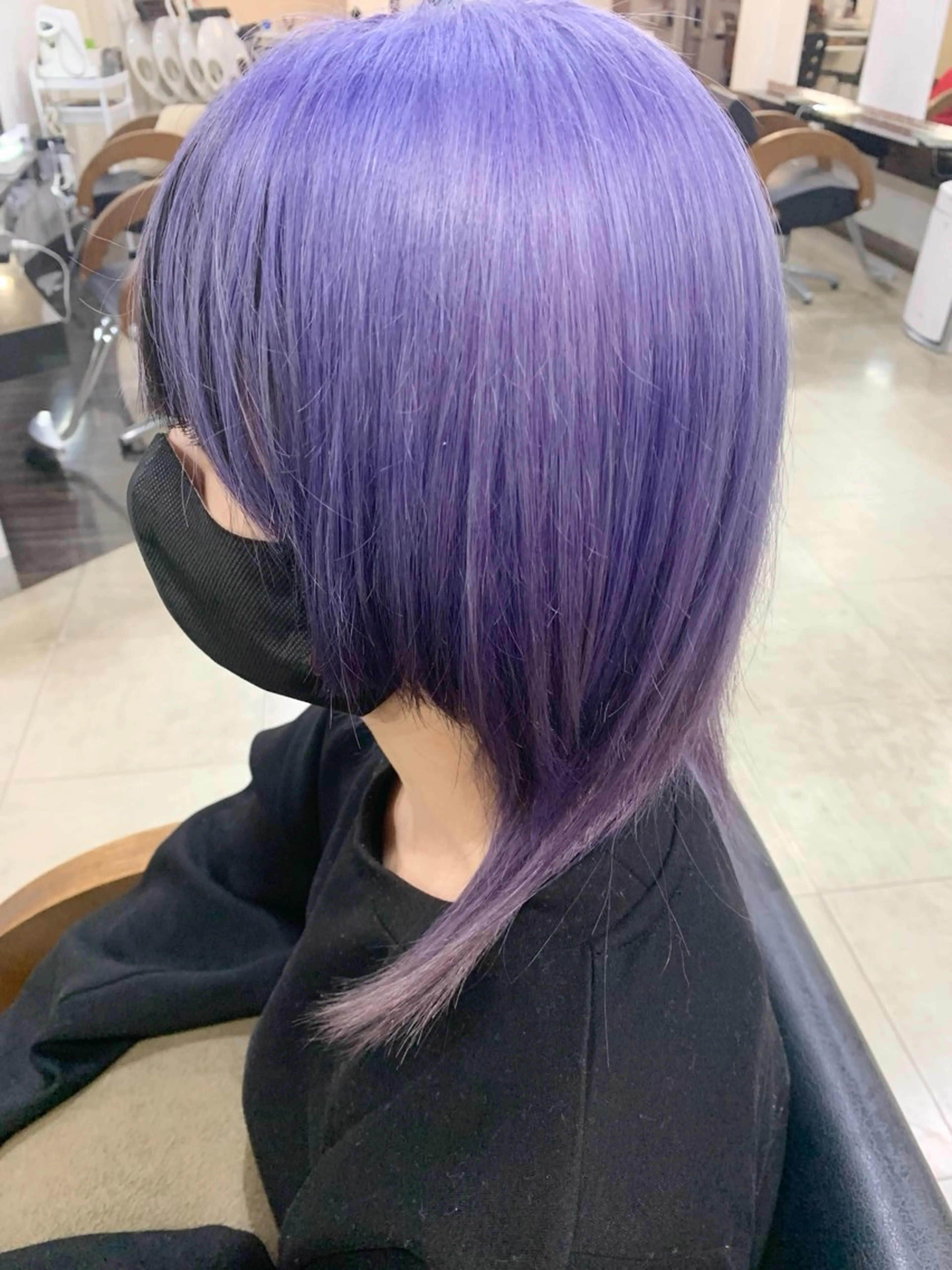 ミディアム カラー Disco Hair sanc所属・✂️ 小倉ちか✂️のヘアスタイル