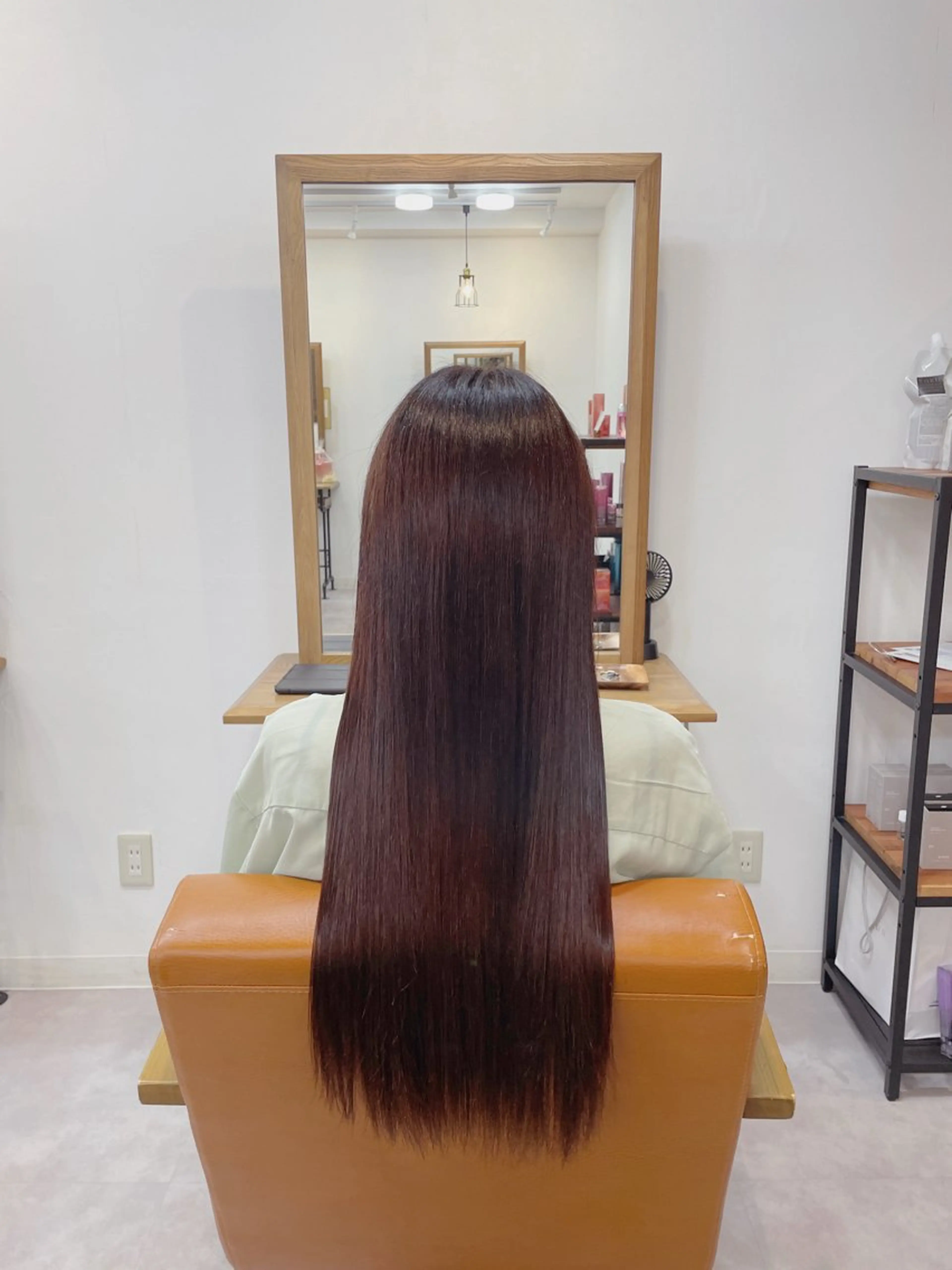 ロング ヘアカラー モデル募集中lore 中村かれんのヘアスタイル