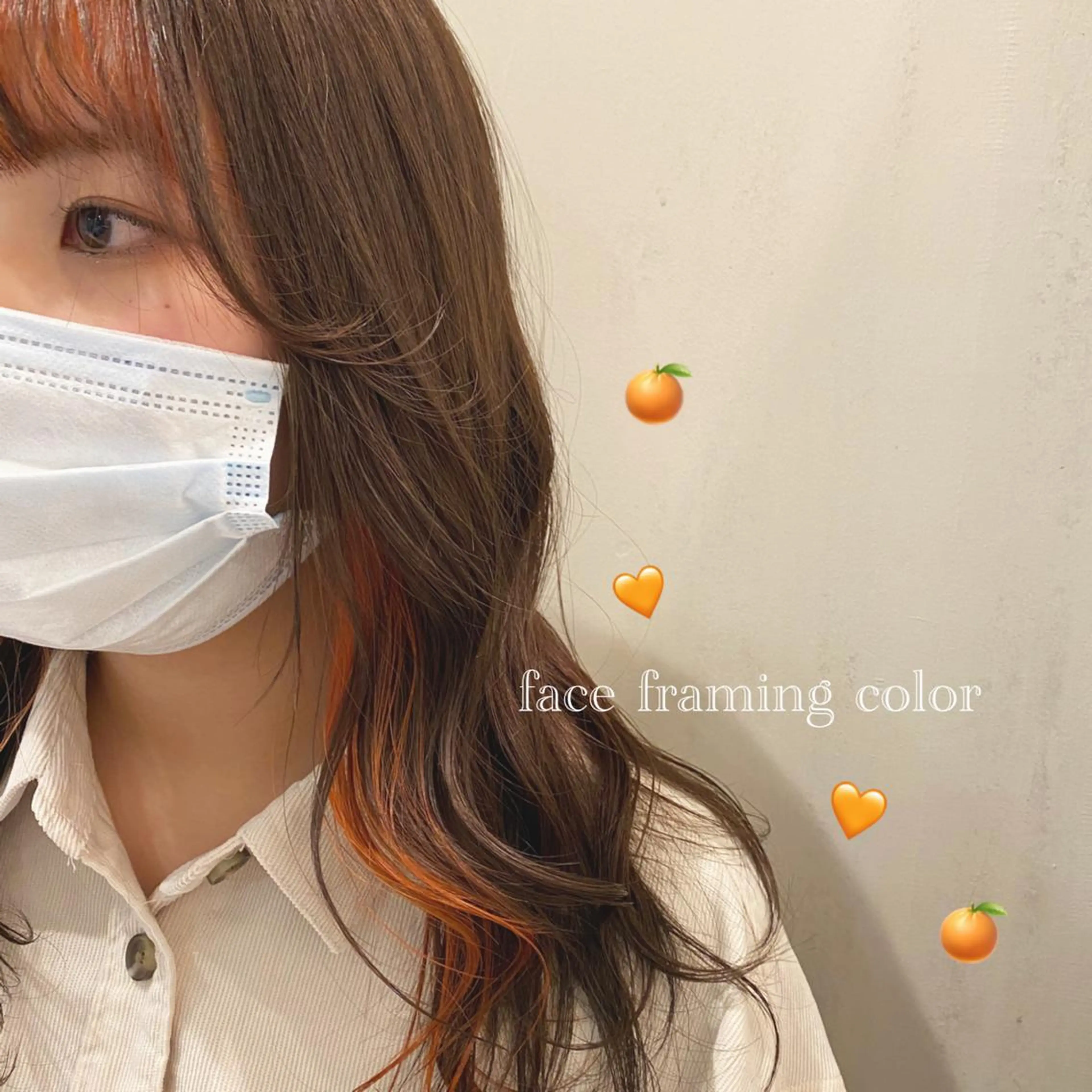 セミロング ヘアカラー トリートメント Arisa MODE K'sのヘアスタイル