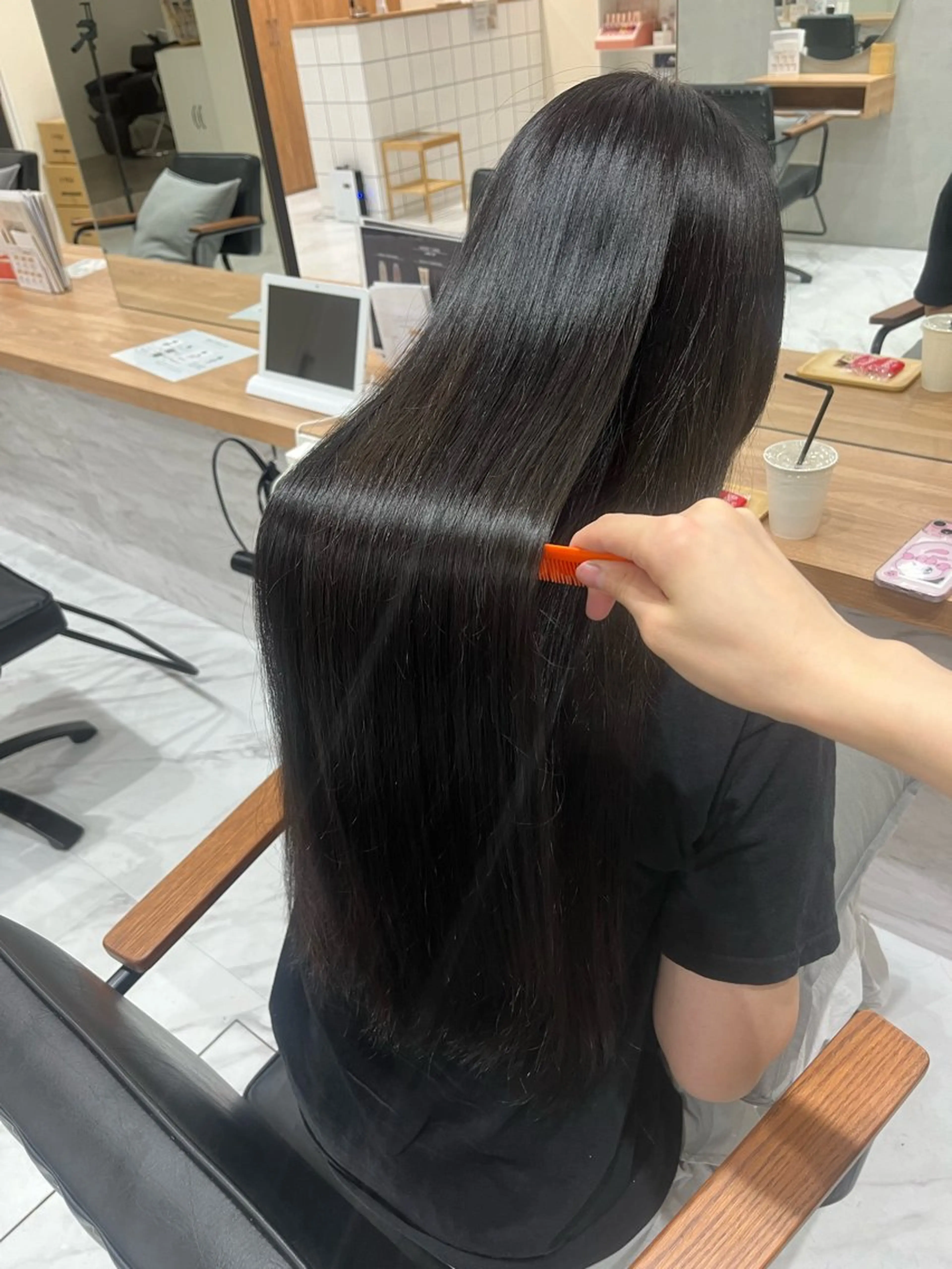 ロング 髪質改善 トリートメント 優月/カラー特化 西宮/夙川のヘアスタイル