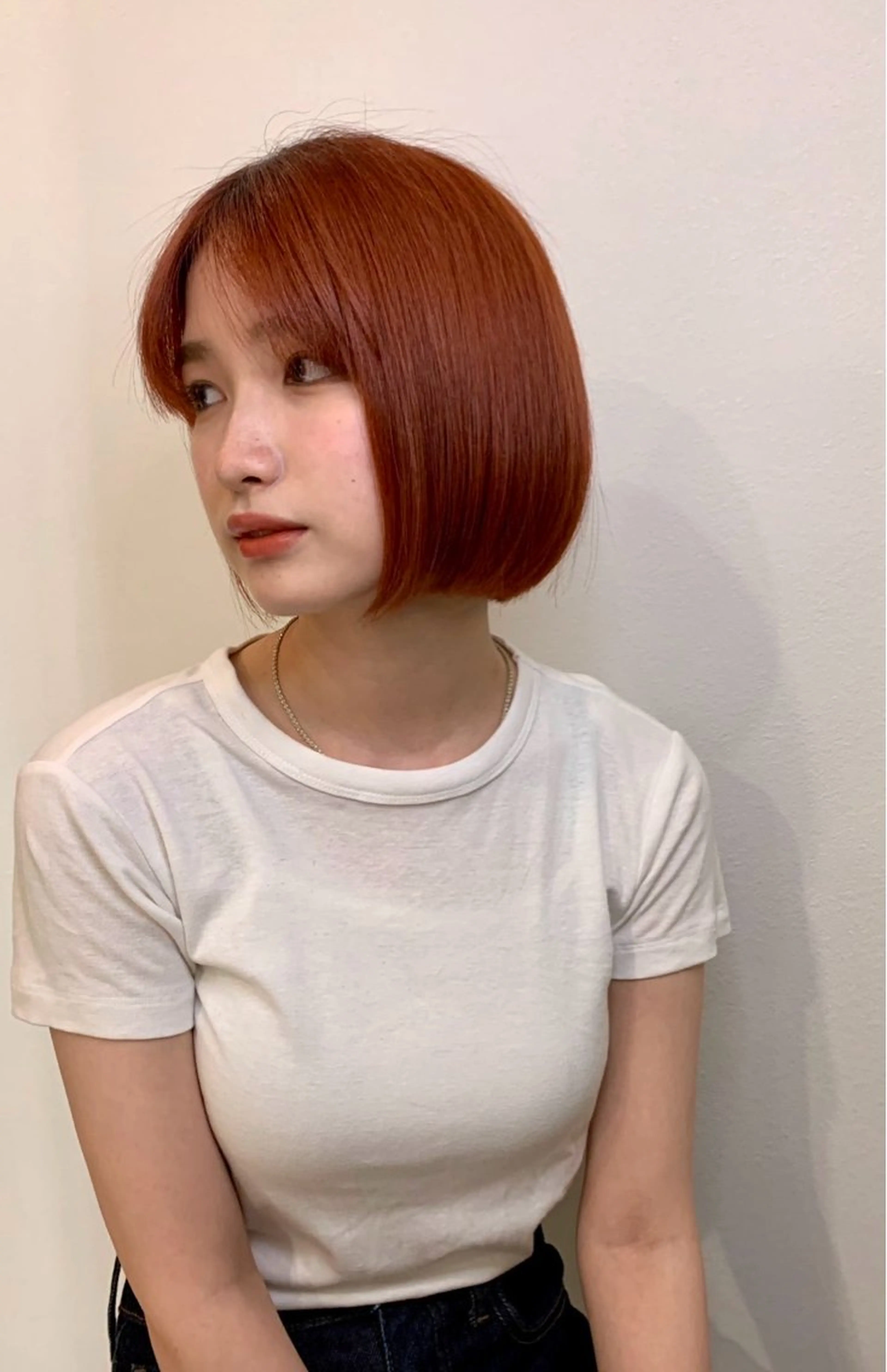 ミディアム ヘアカラー i’ll 夏希のヘアスタイル