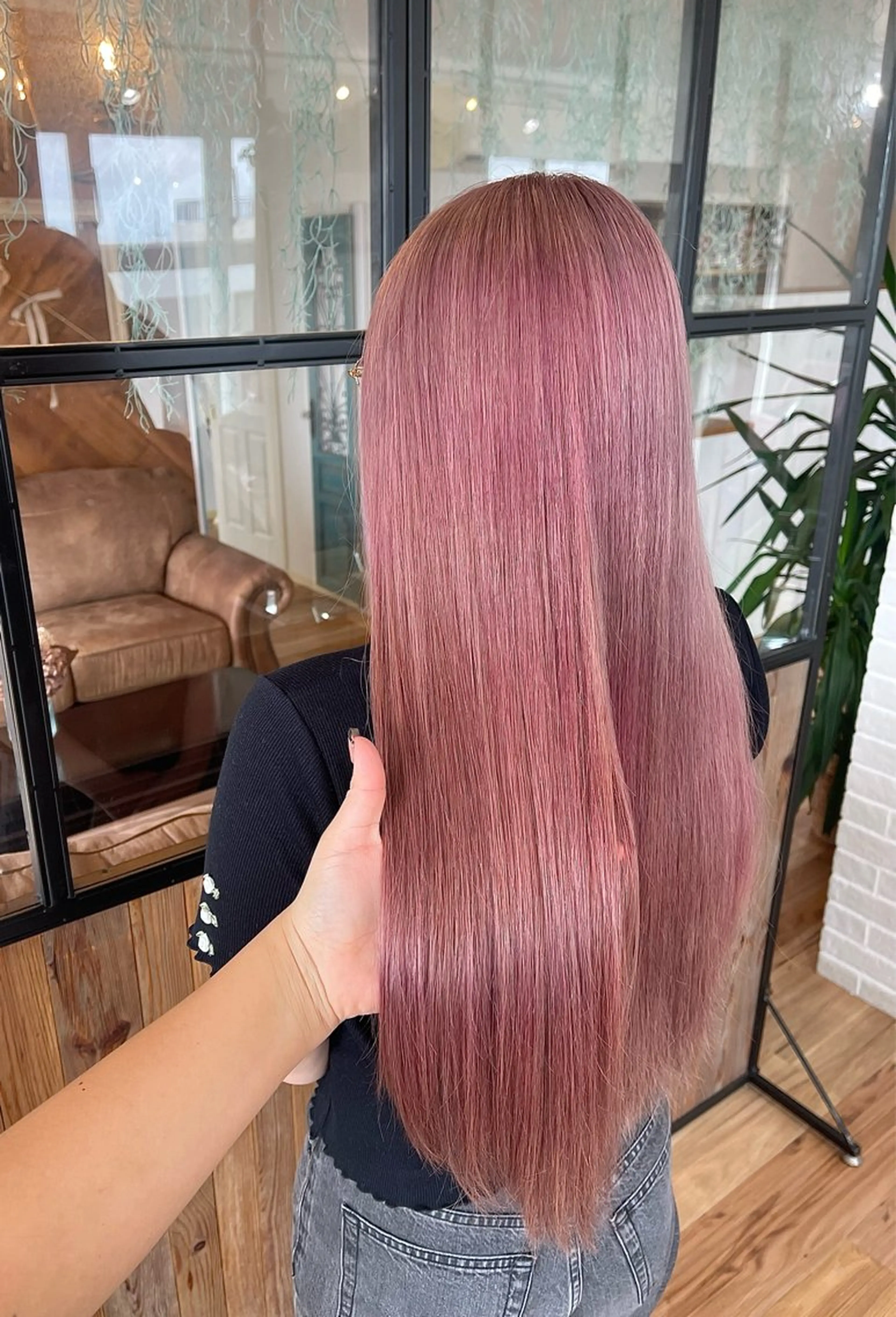 𓇼ダブルカラー(ブリーチ+onカラー) +トリートメントの写真