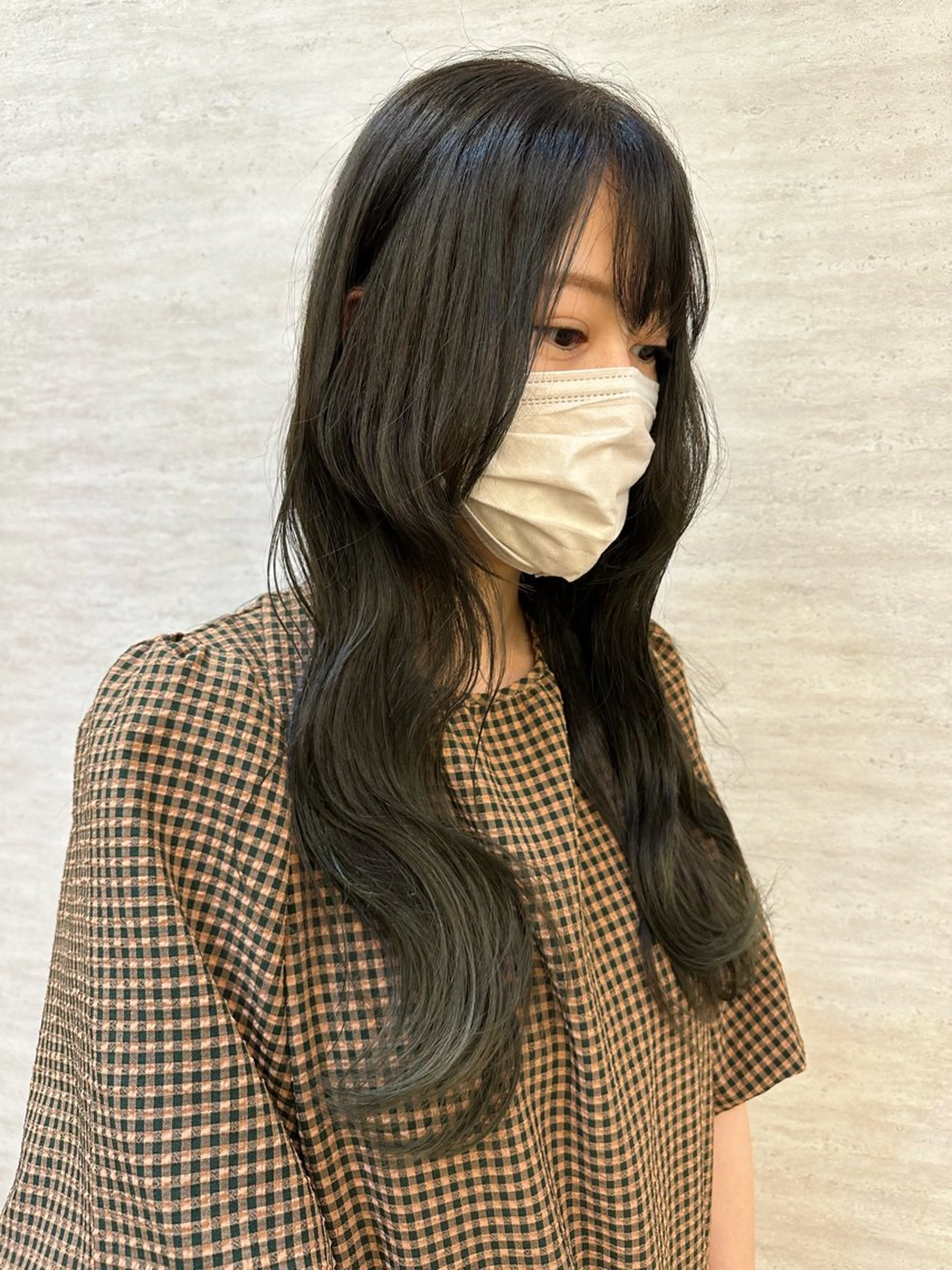 ロング カラー グラデーションカラー ヘアカラー newi まーぼーのヘアスタイル