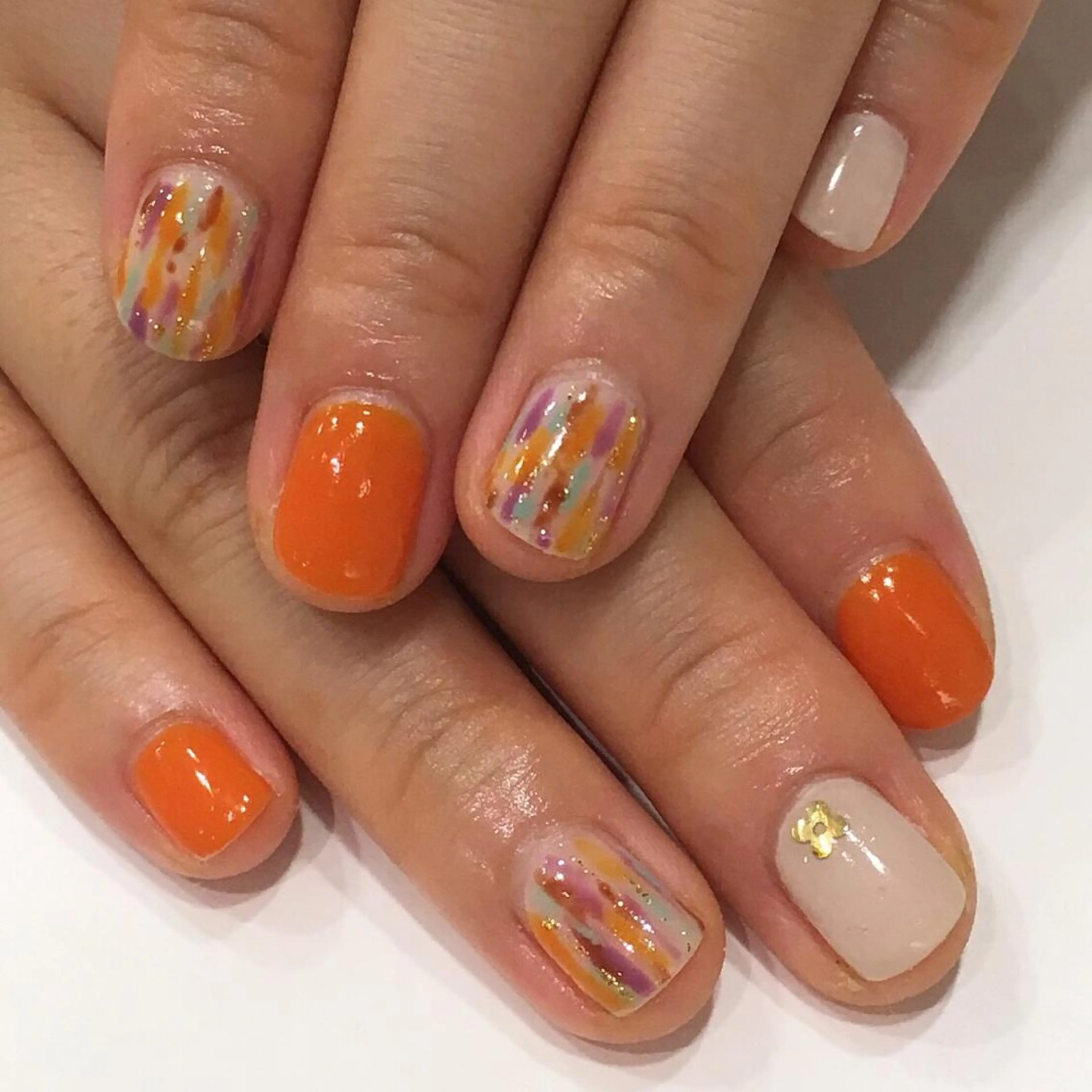 ネイル nail & eyelash Sympa 新横浜所属・𝓢𝔂𝓶𝓹𝓪 𝓜iwako🐰ᩚのネイルデザイン