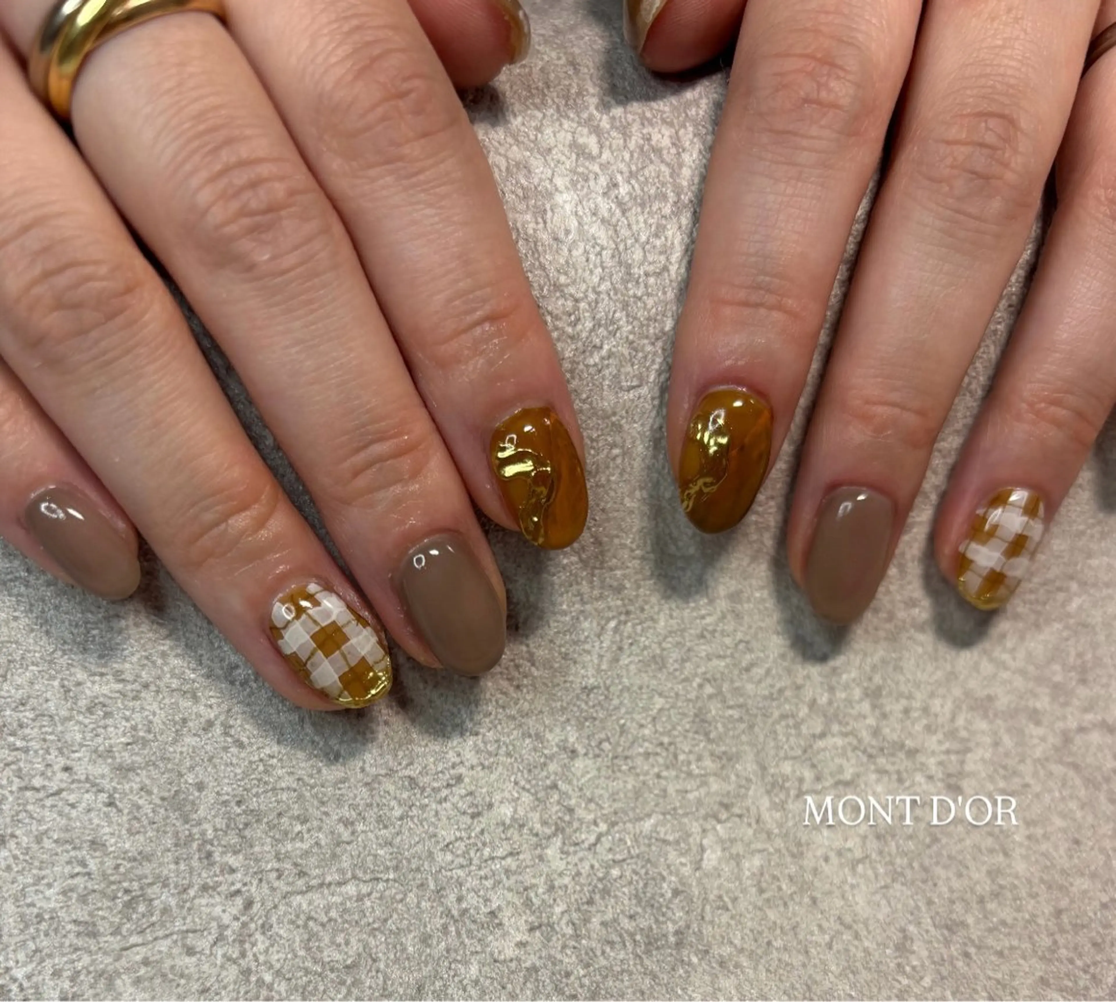 ネイル MONT D'OR所属・MONT D'OR YUUKAのネイルデザイン