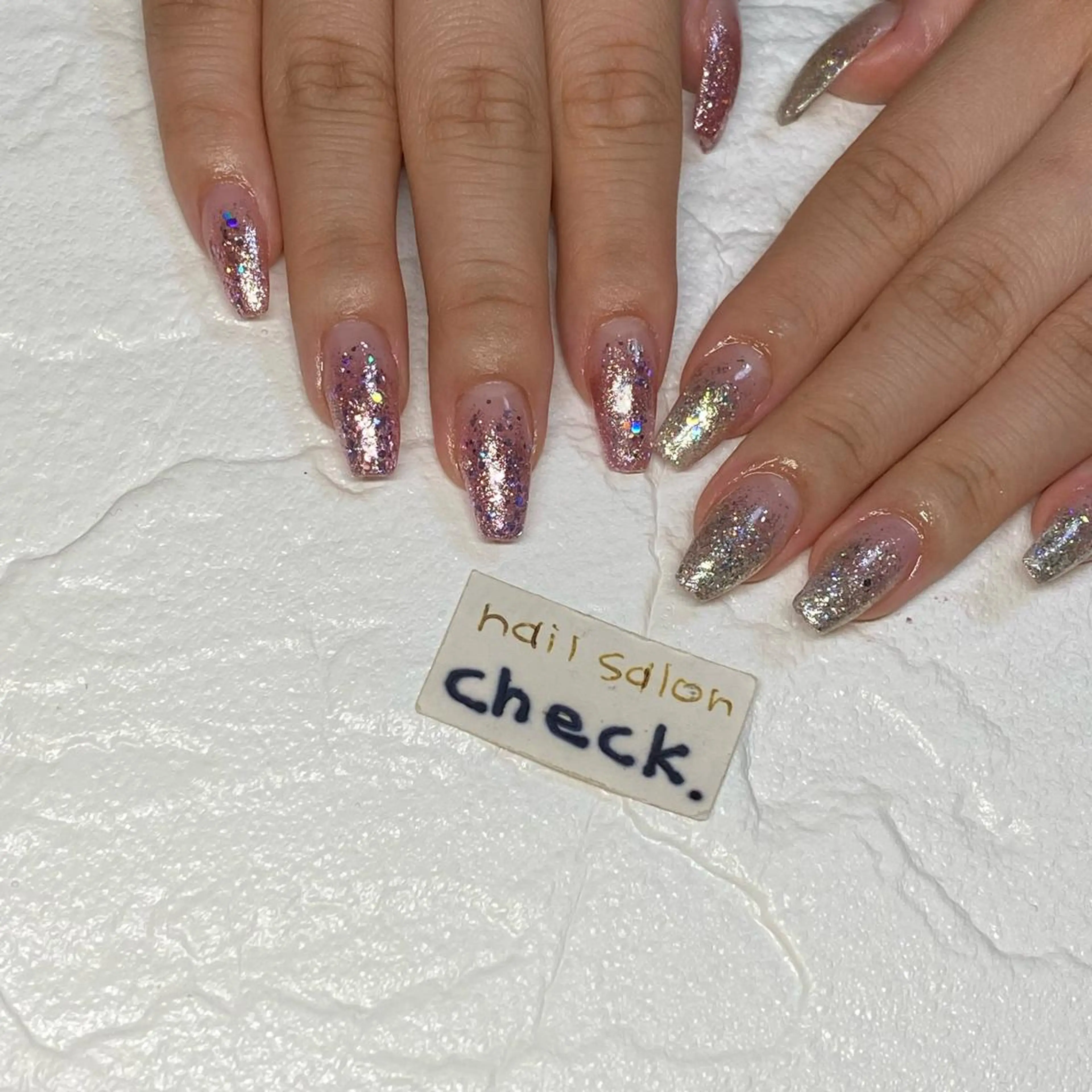 ネイル アートネイル ニュアンスネイル スカルプネイル 春ネイル 夏ネイル ハンドネイル ーCHECKー ちあきのネイルデザイン