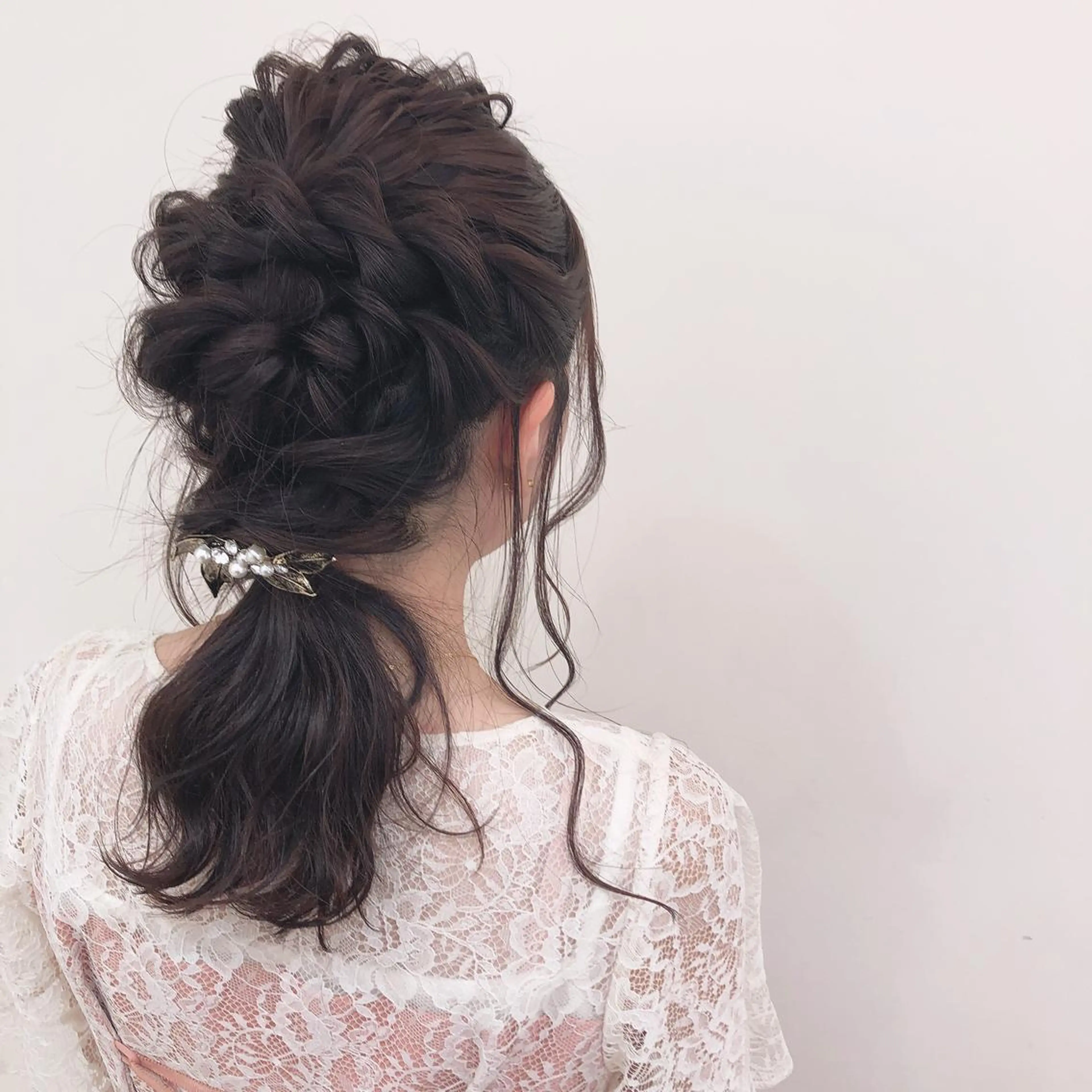 セミロング ヘアアレンジ ヘアセット 野村 さなみ✨ぱっつんボブのヘアスタイル