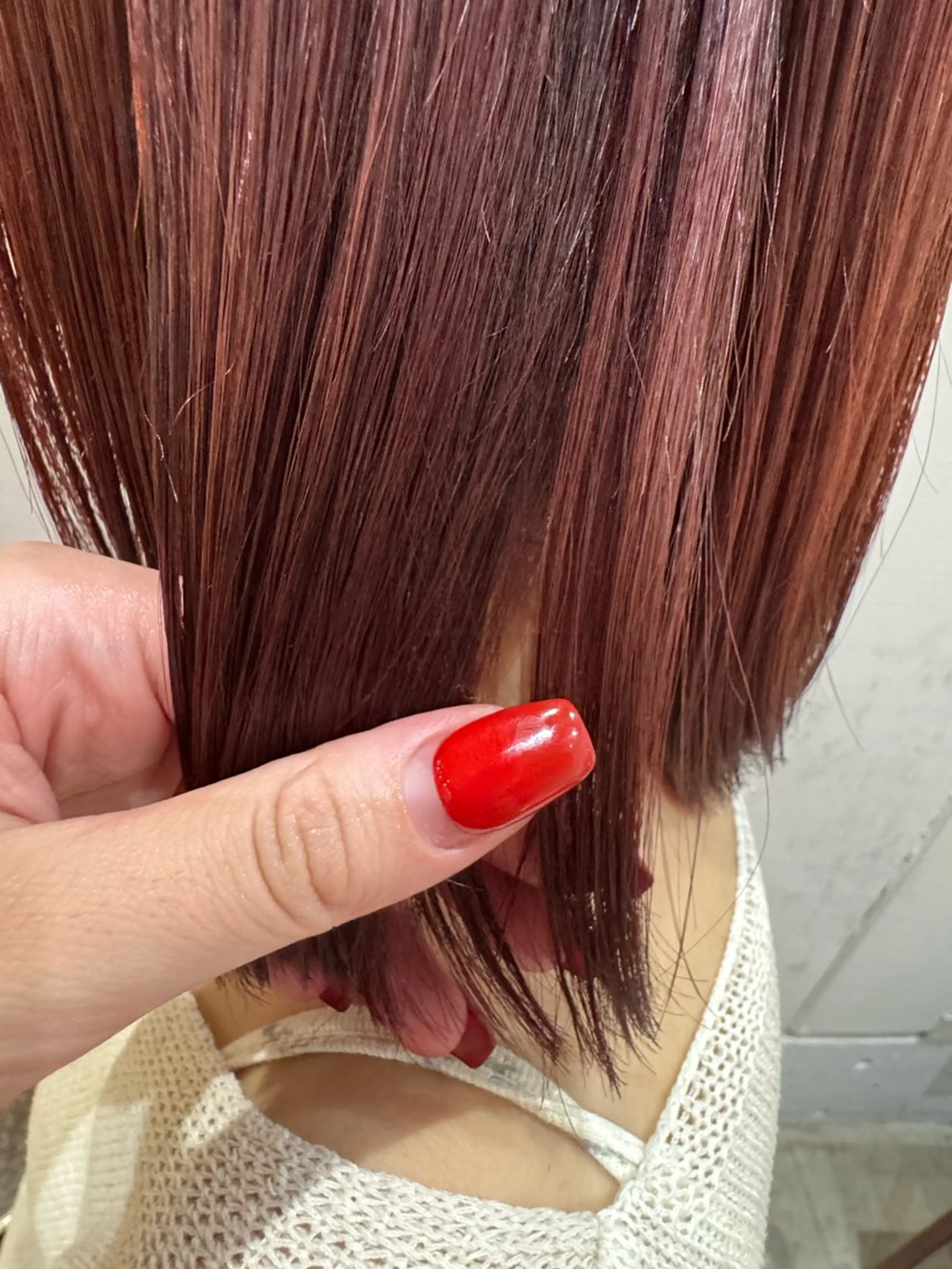 ショート カラー Dipe所属・平松 和泉のヘアスタイル