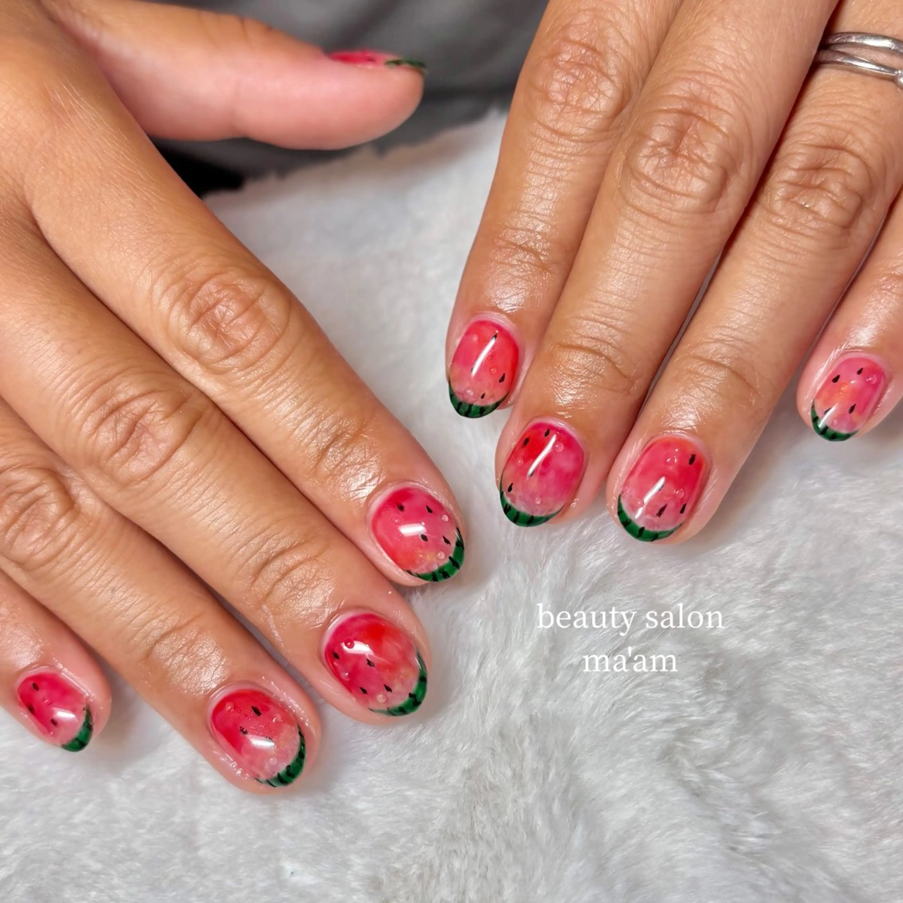 ネイル ハンドネイル beauty salon ma'am所属・chihiro 小路ネイルのネイルデザイン