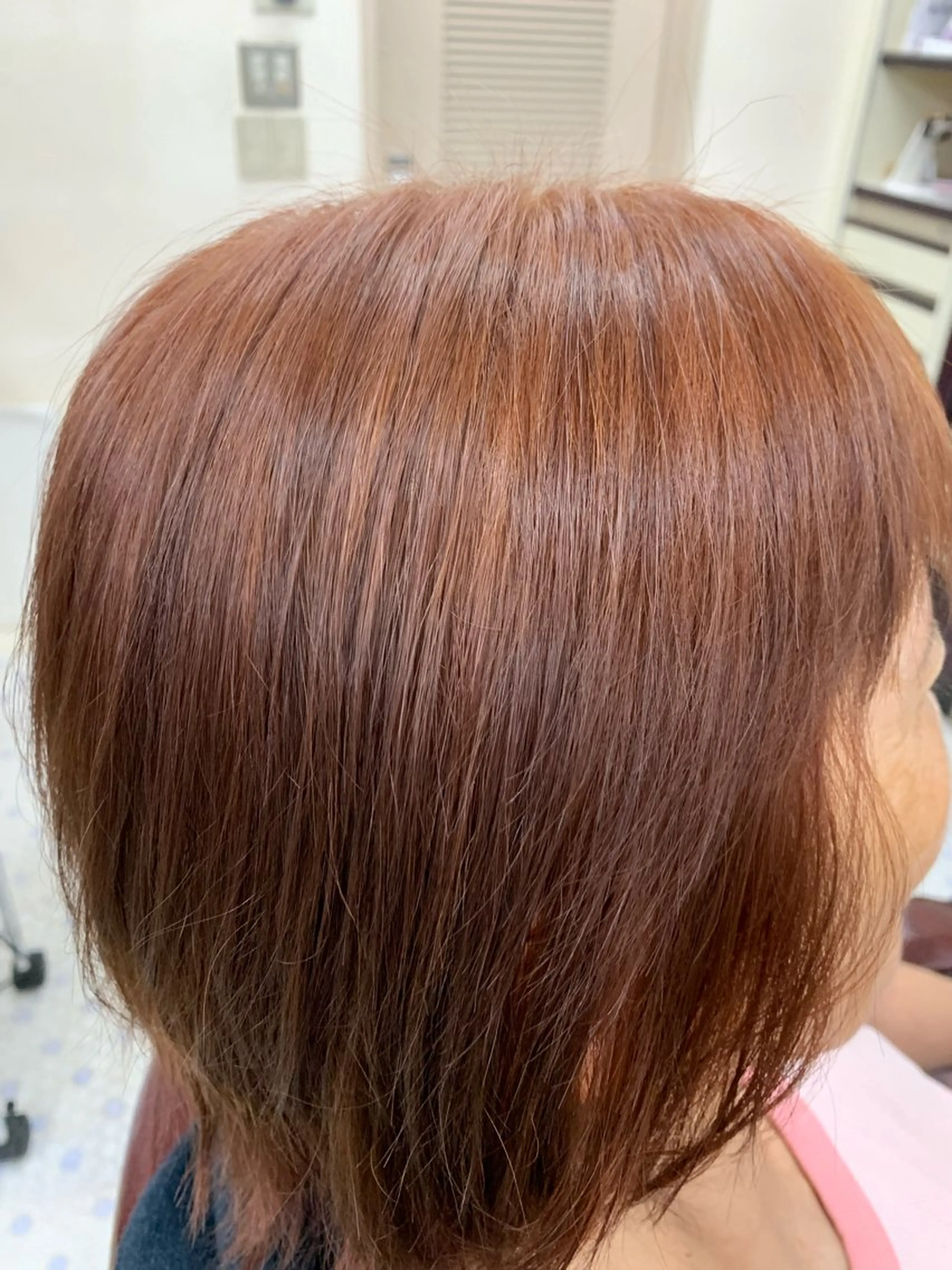 カラー ダブルカラー トリートメント 竹内 秀美のヘアスタイル