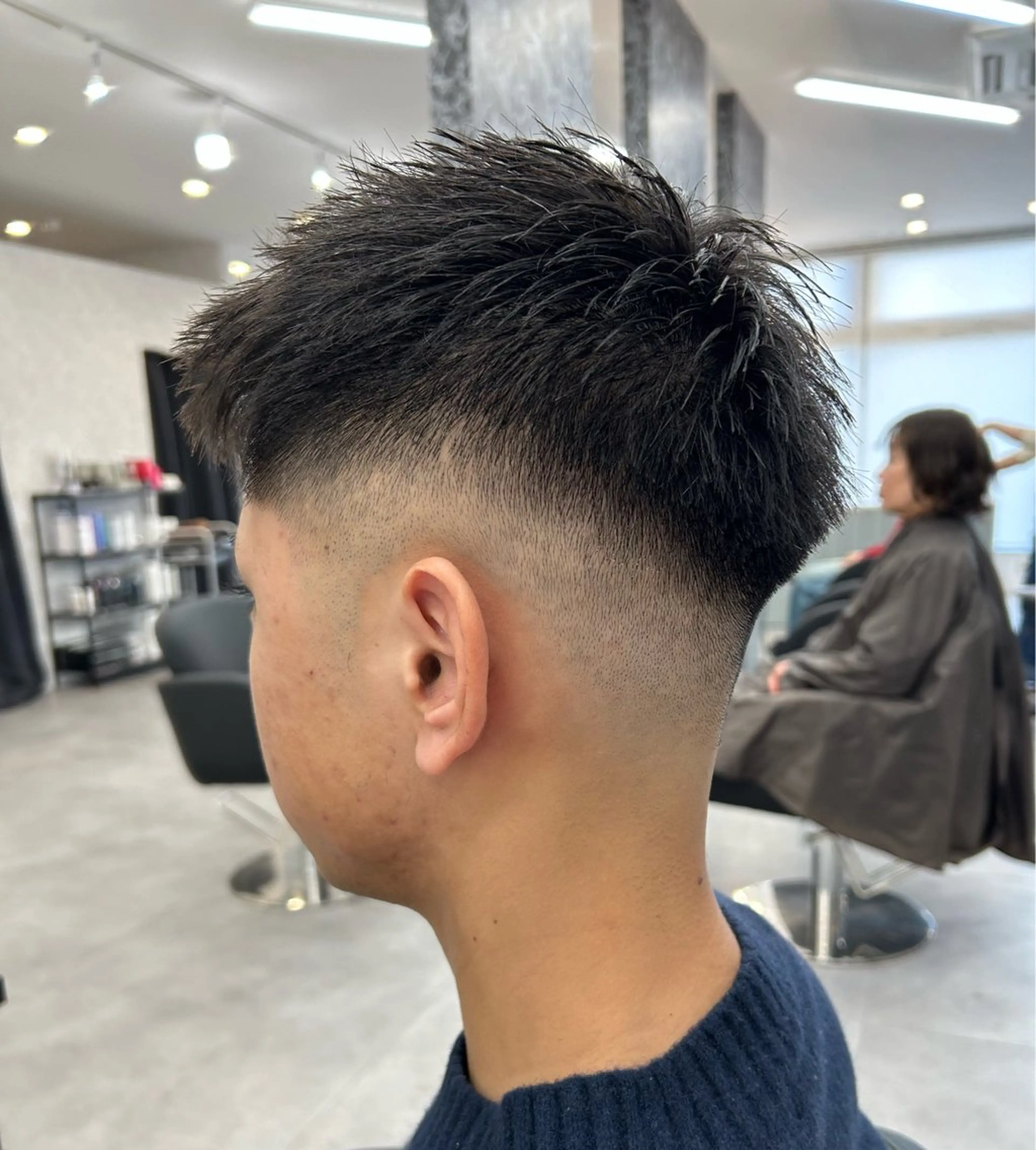メンズ フェードカット スキンフェード REM_aokijima所属・土屋 竣奨のヘアスタイル