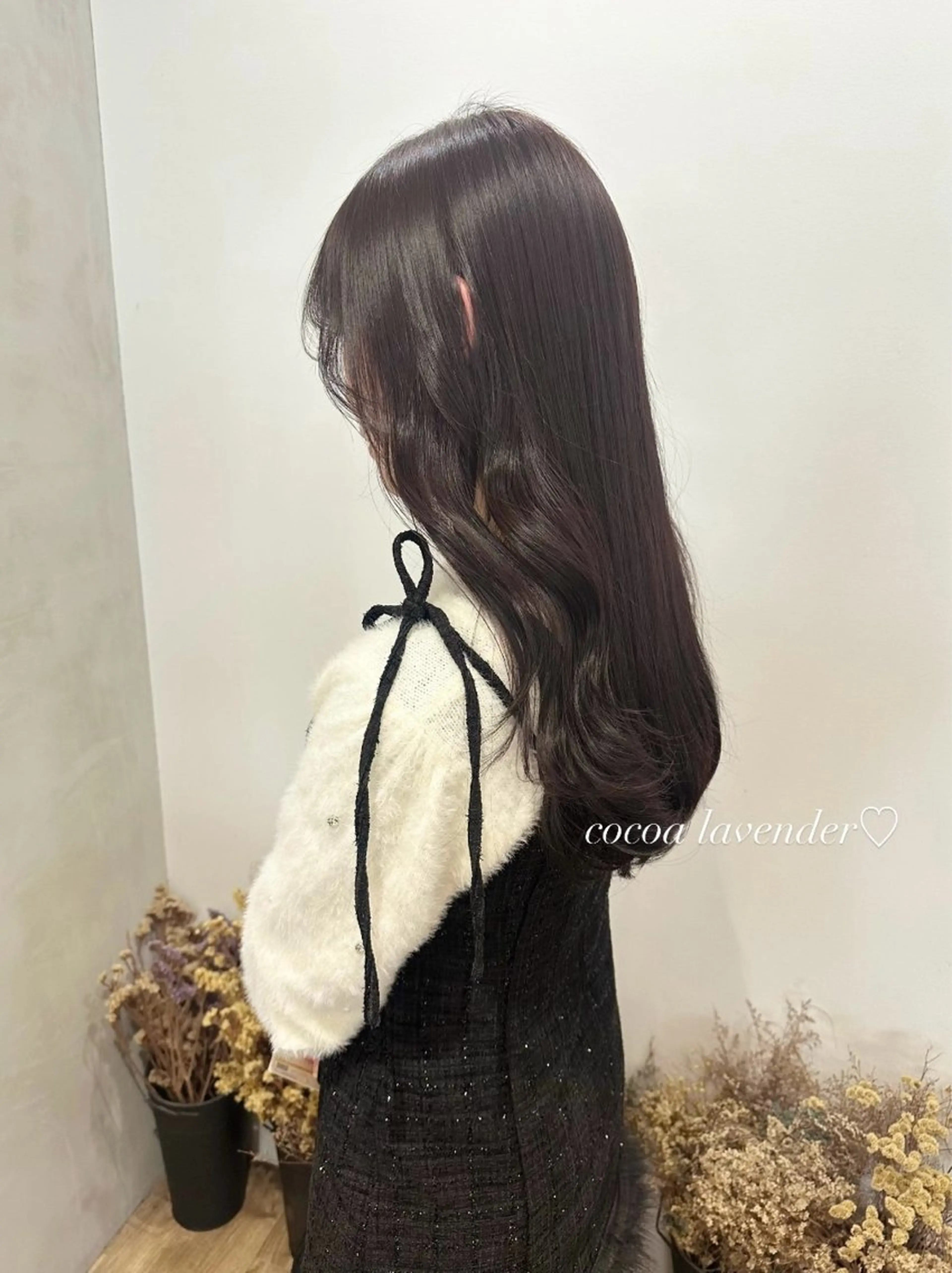 ロング カラー ヘアアレンジ ヘアカラー トリートメント himawari♡ 柔らかいカラーのヘアスタイル