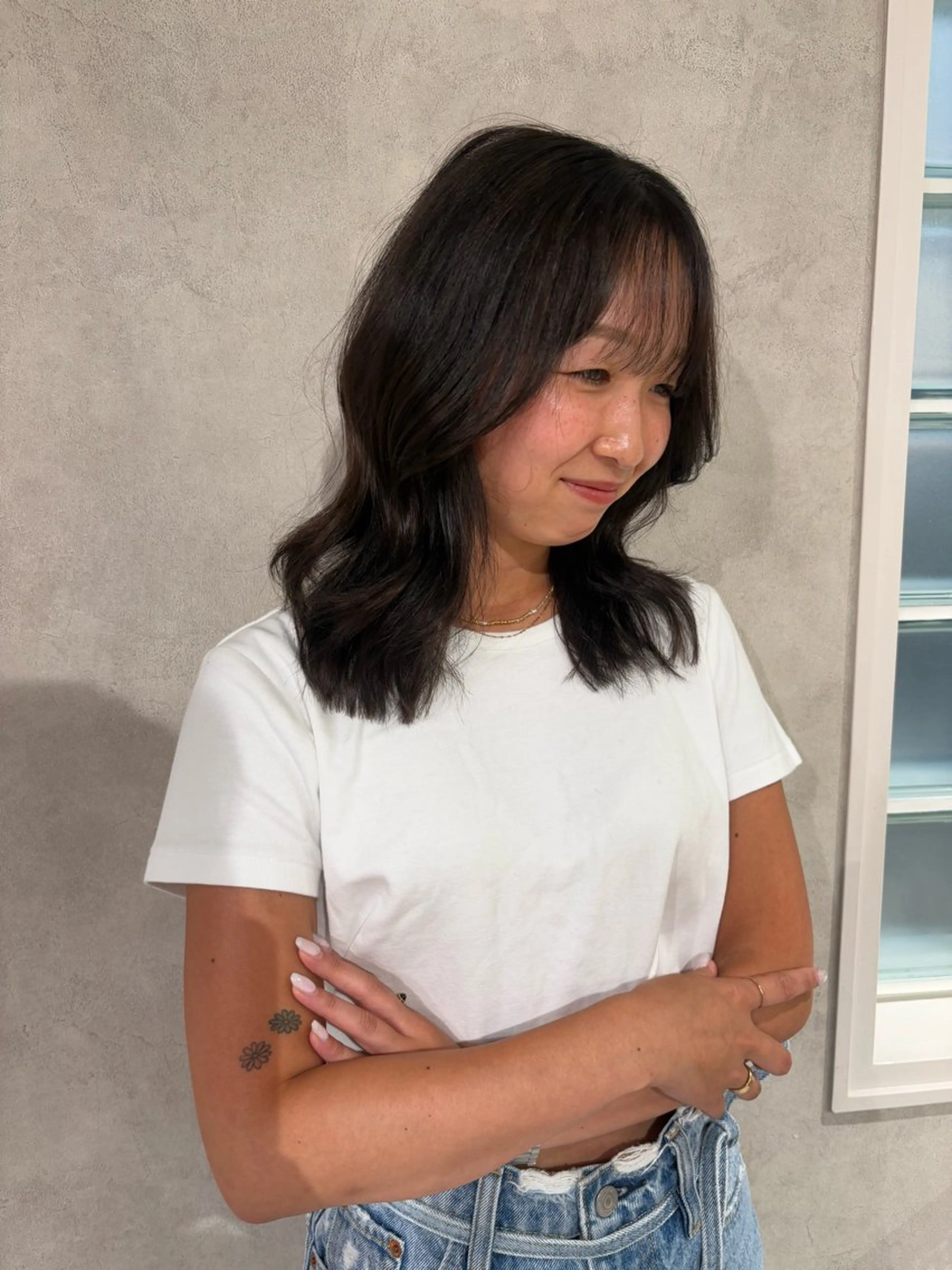 カラー ヘアカラー トリートメント mao 暖色 海外風カラー🌿❤️のヘアスタイル