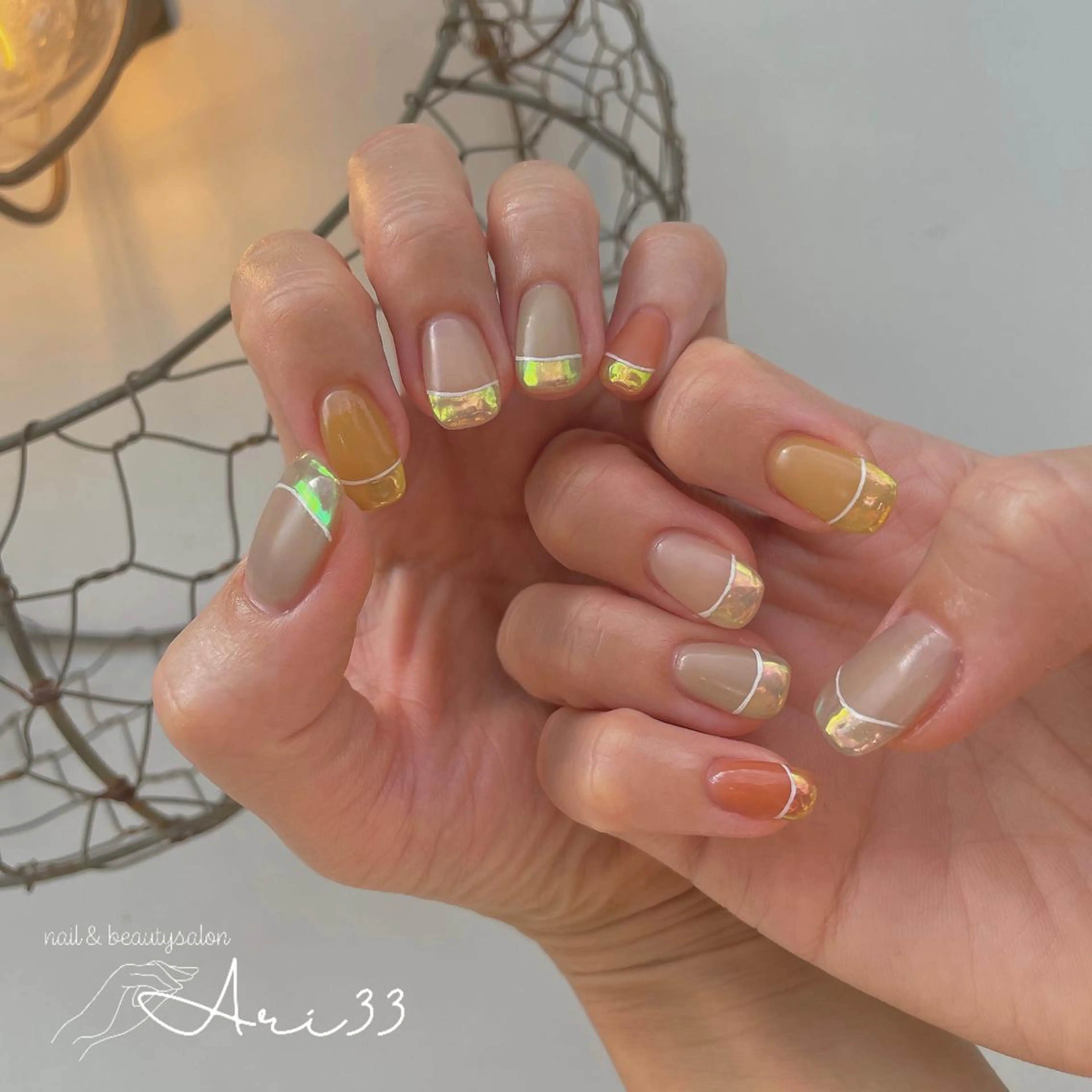 ネイル ハンドネイル プライベートサロン Ari33nailのネイルデザイン