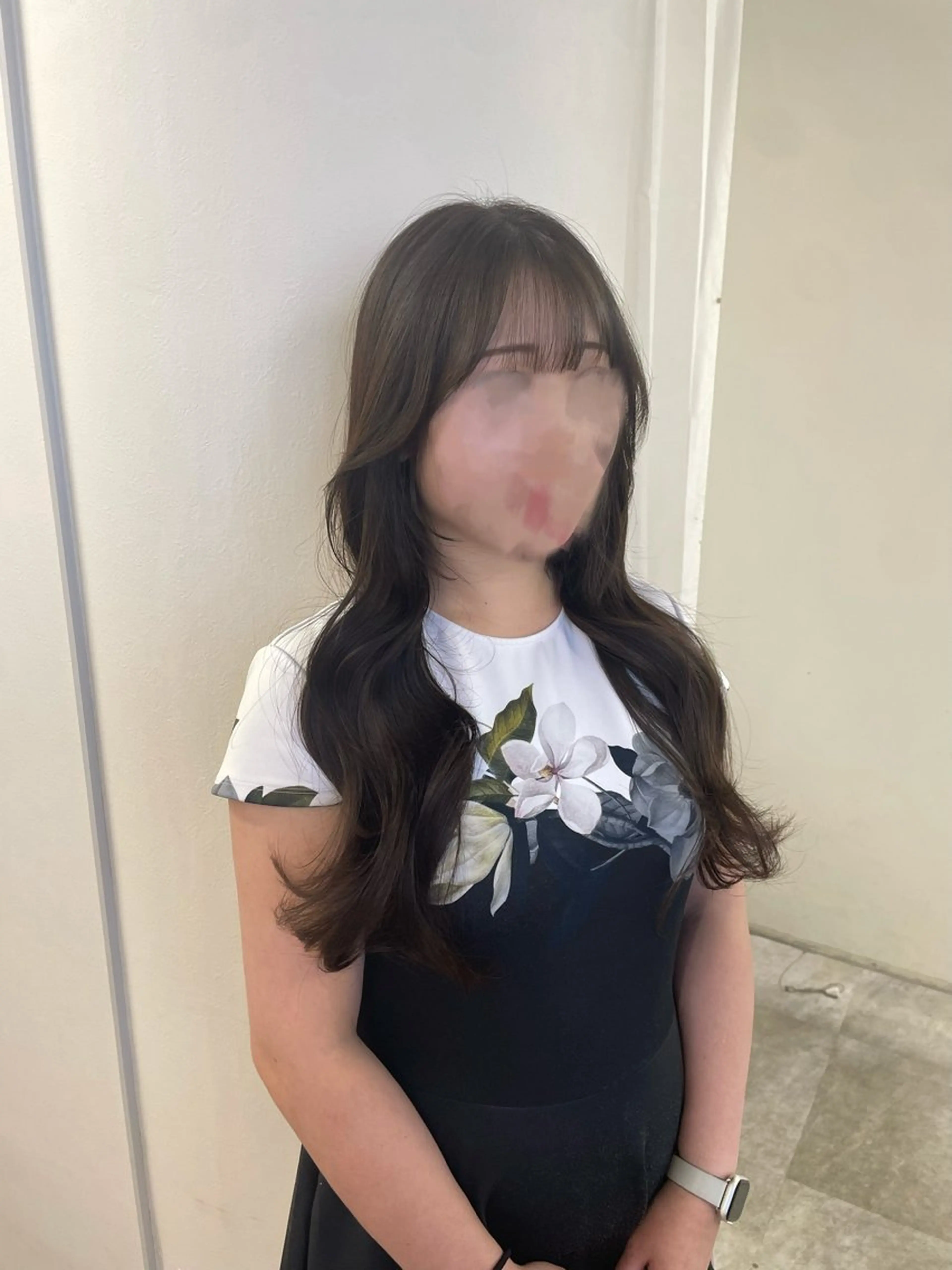 ロング marshu梅田所属・Hana ♡ marshu梅田のヘアスタイル