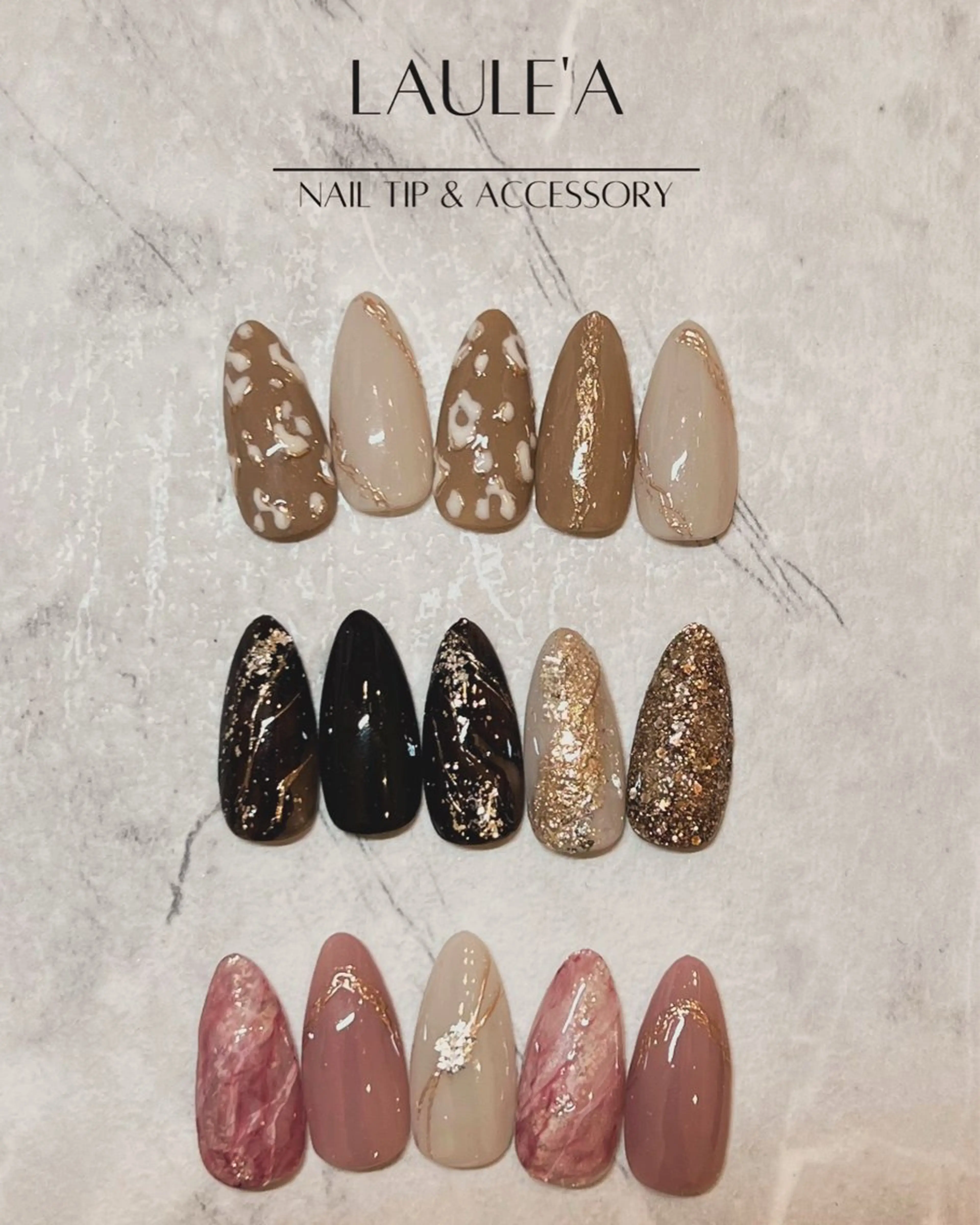 ネイル フットネイル nailsalon Laule'aのネイルデザイン